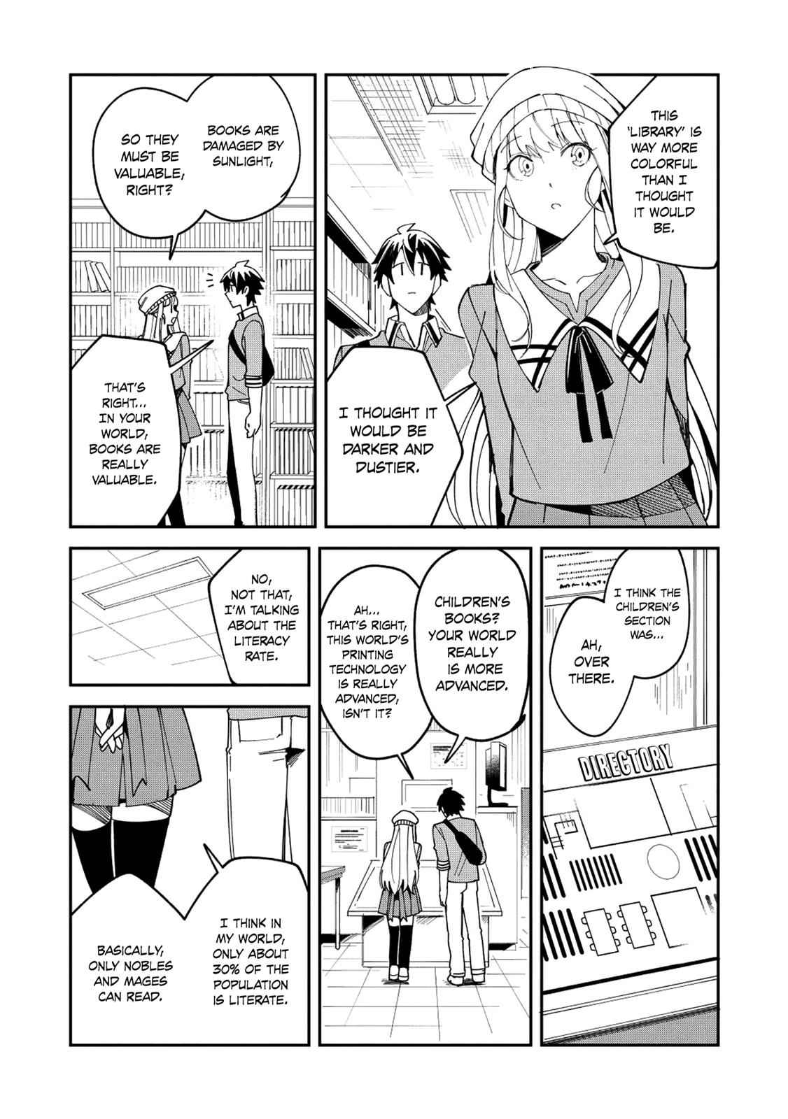 Nihon e Youkoso Elf-san Chap 9 - Next Chap 10