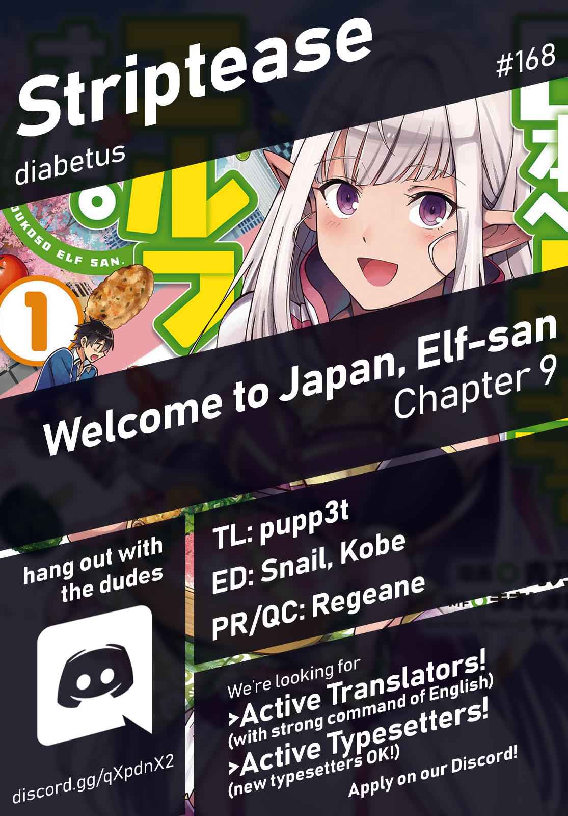 Nihon e Youkoso Elf-san Chap 9 - Next Chap 10