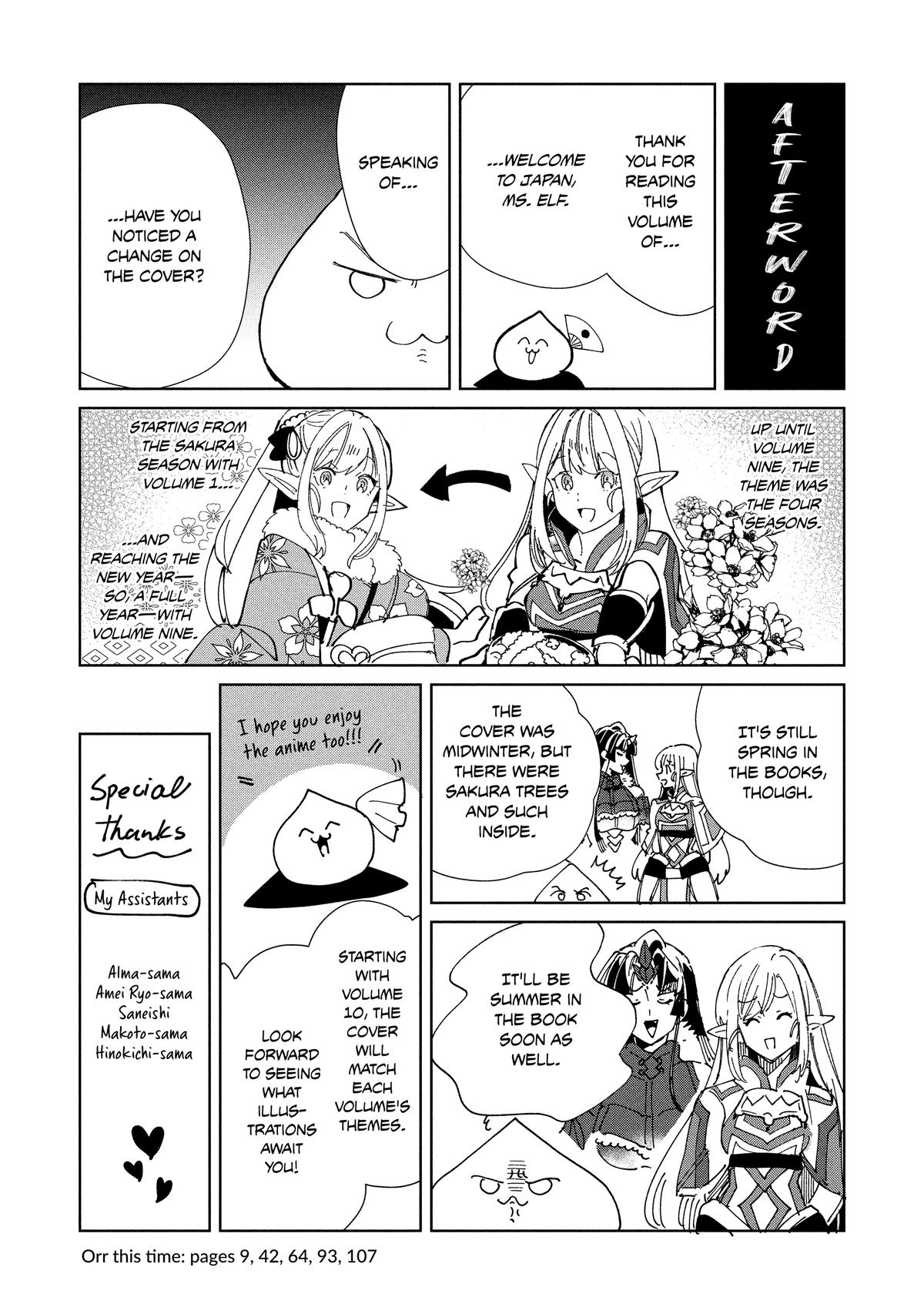 Nihon e Youkoso Elf-san Chap 57 - Next Chap 58