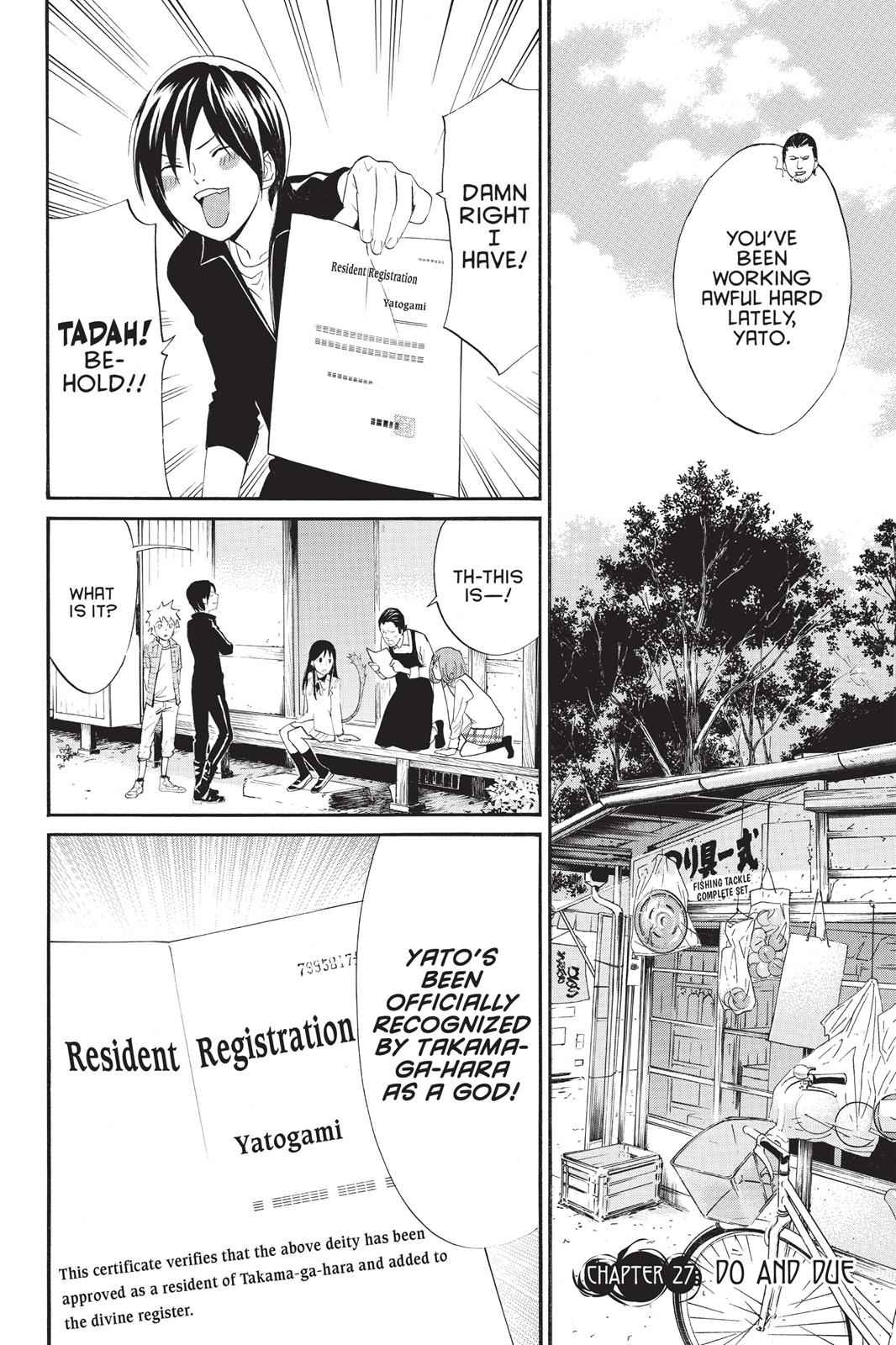 Noragami Chap 27 - Next Chap 28