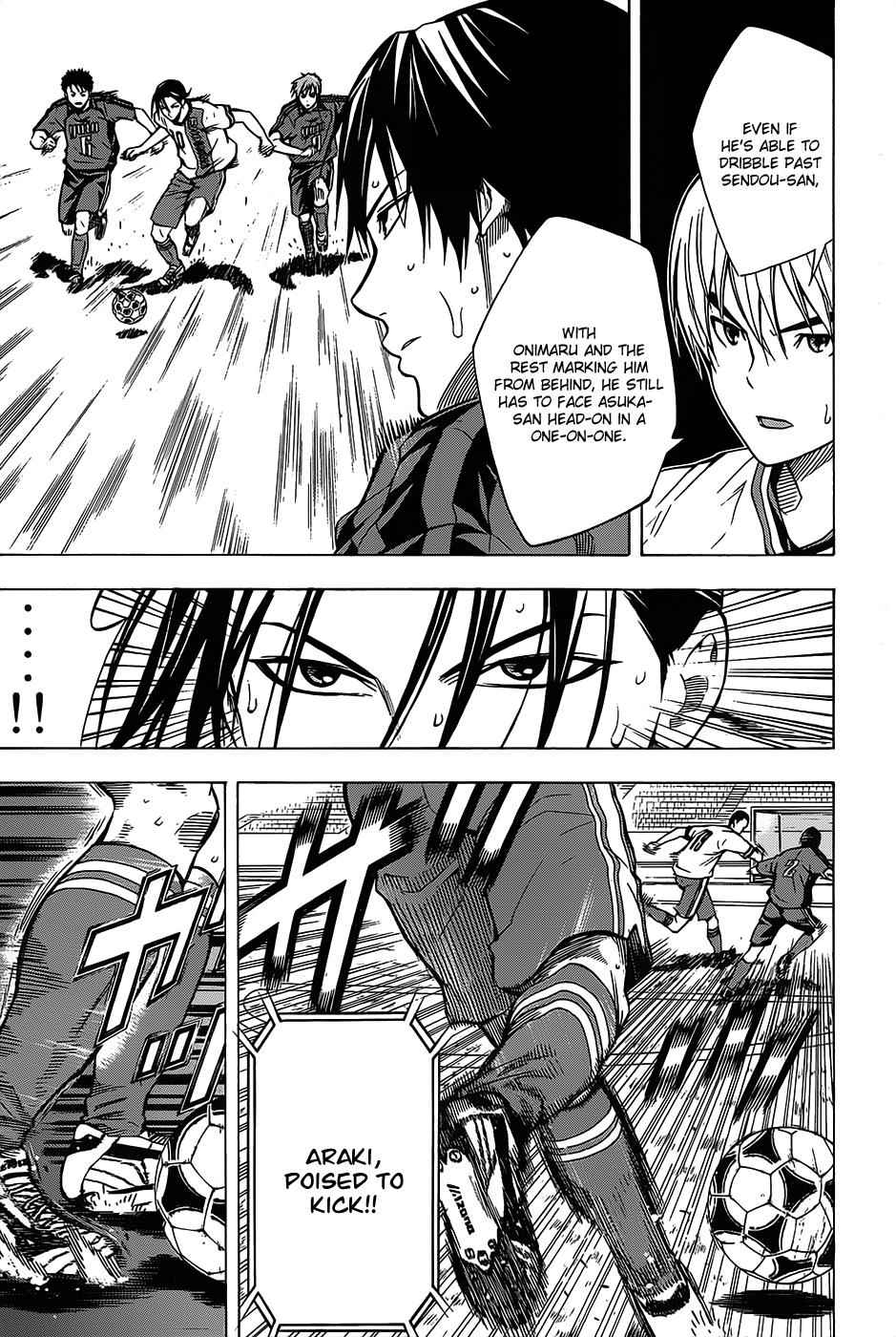 Area no Kishi Chap 102 - Next Chap 103