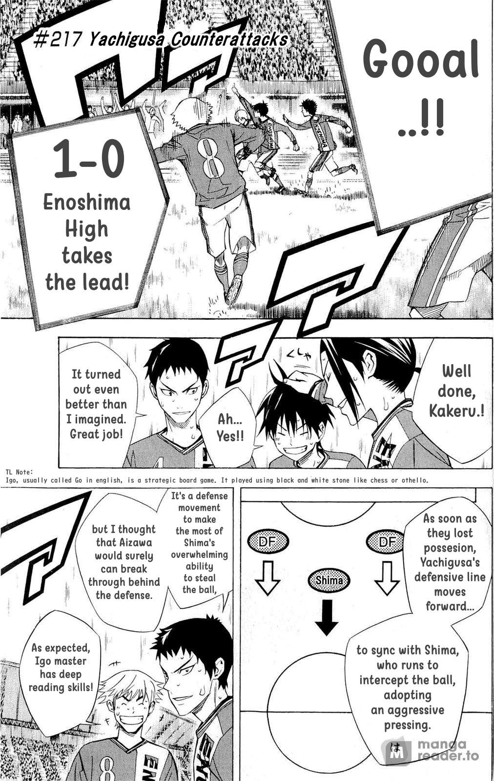 Area no Kishi Chap 217 - Next Chap 218