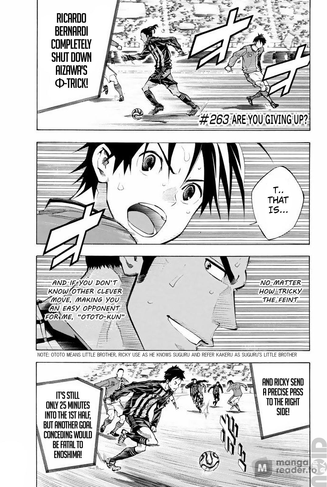 Area no Kishi Chap 263 - Next Chap 264