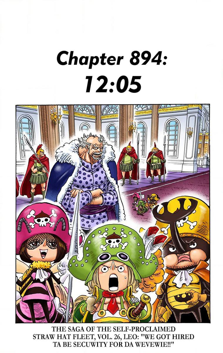 One Piece - Digital Colored Comics Chap 894 - Next Chap 895