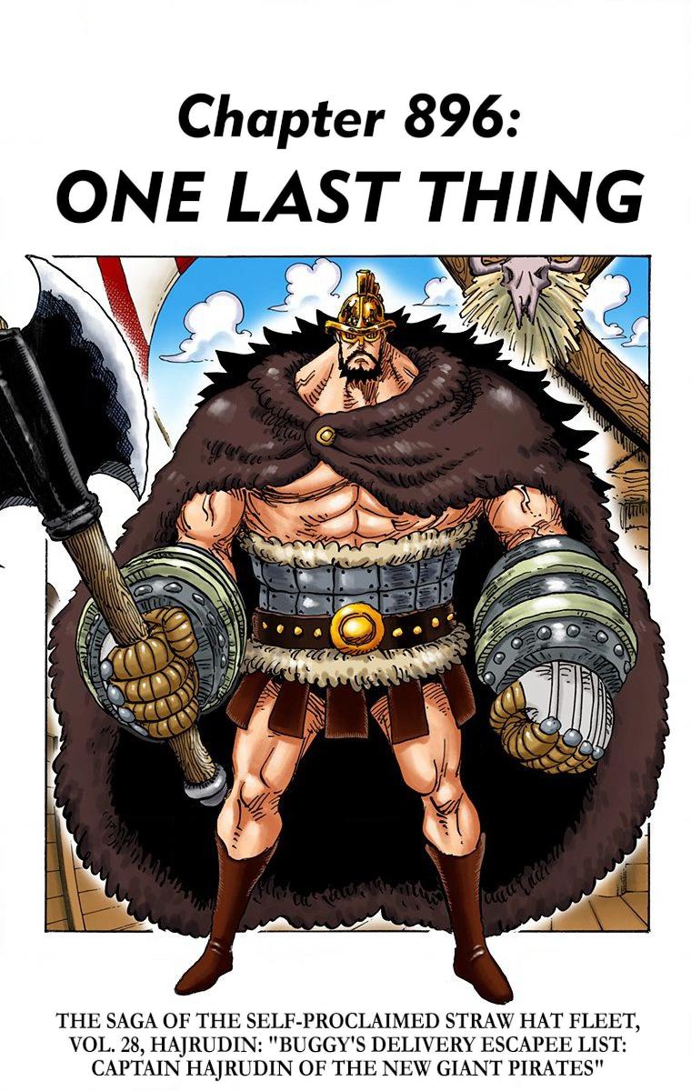 One Piece - Digital Colored Comics Chap 896 - Next Chap 897