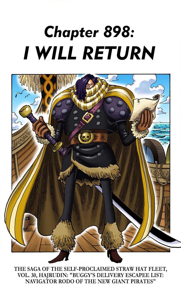 One Piece - Digital Colored Comics Chap 898 - Next Chap 899