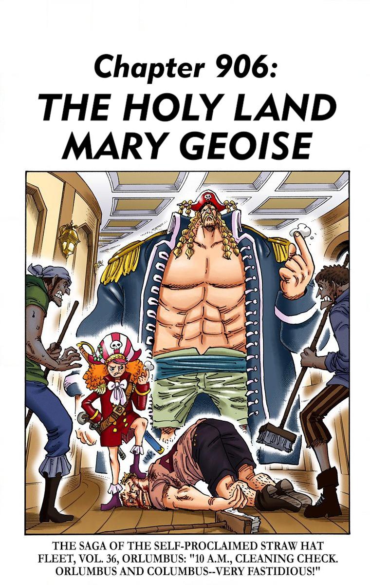 One Piece - Digital Colored Comics Chap 906 - Next Chap 907