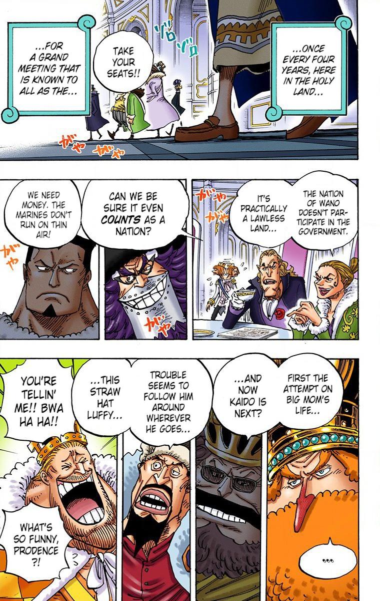 One Piece - Digital Colored Comics Chap 908 - Next Chap 909