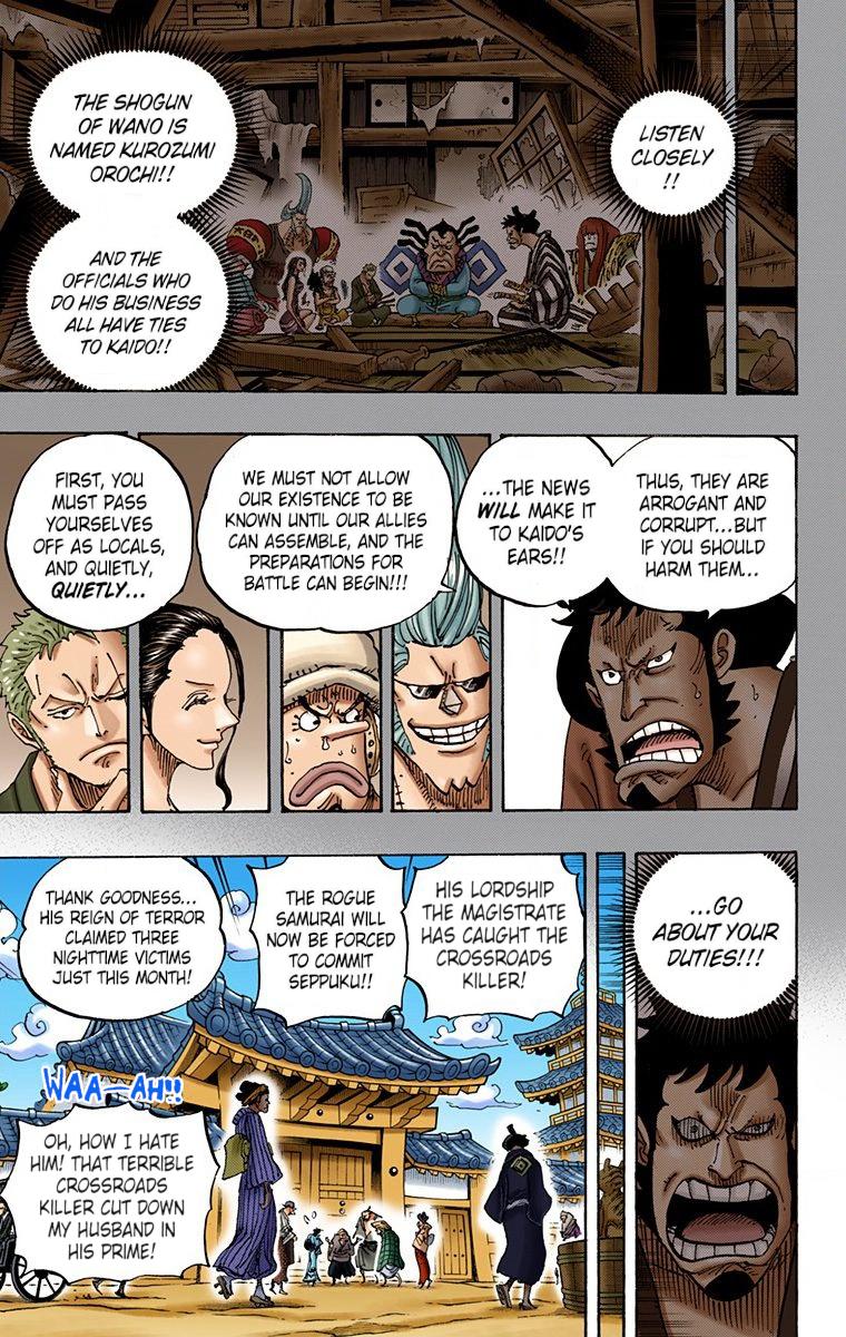 One Piece - Digital Colored Comics Chap 909 - Next Chap 910
