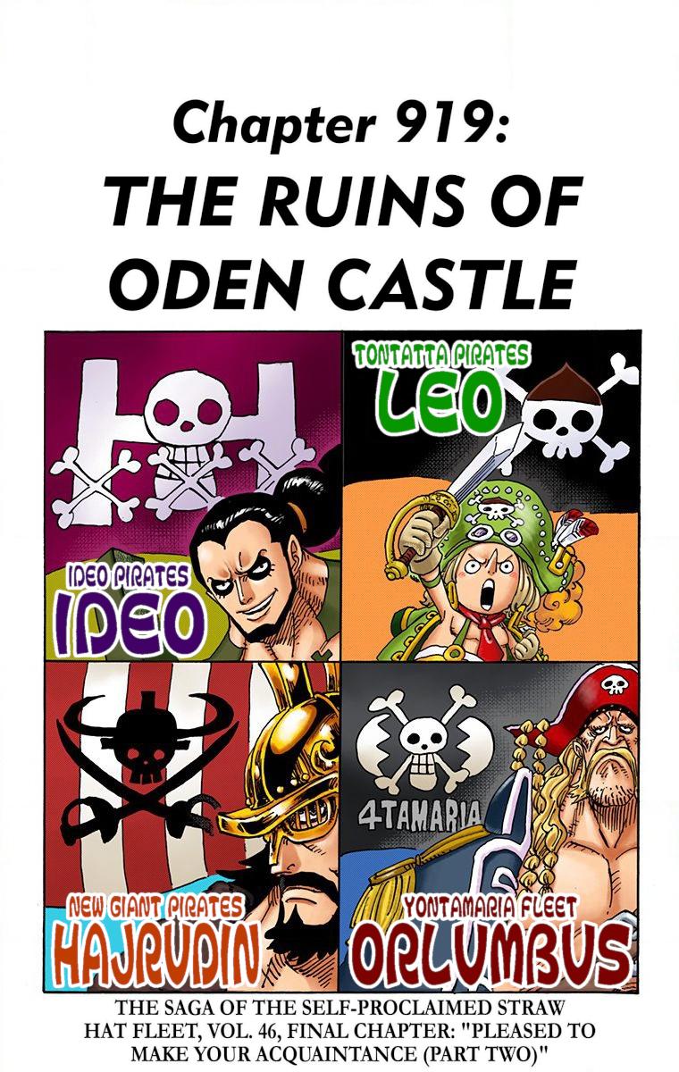 One Piece - Digital Colored Comics Chap 919 - Next Chap 920