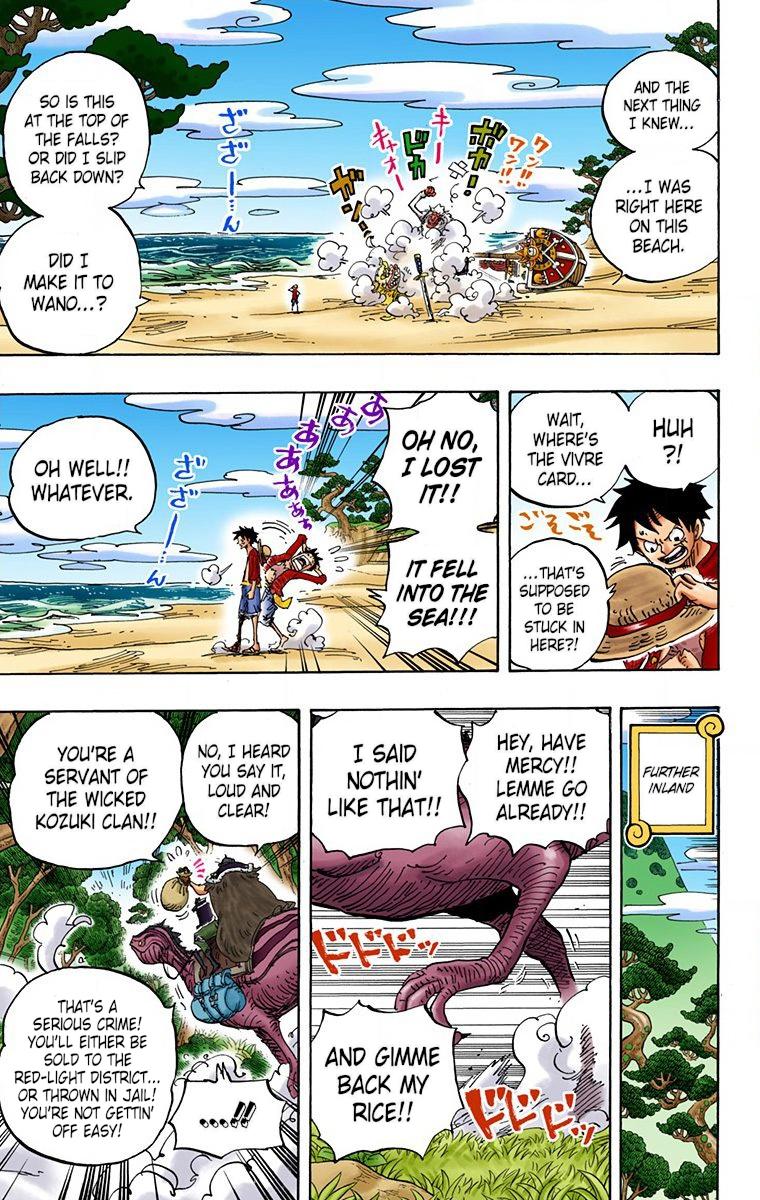 One Piece - Digital Colored Comics Chap 911 - Next Chap 912
