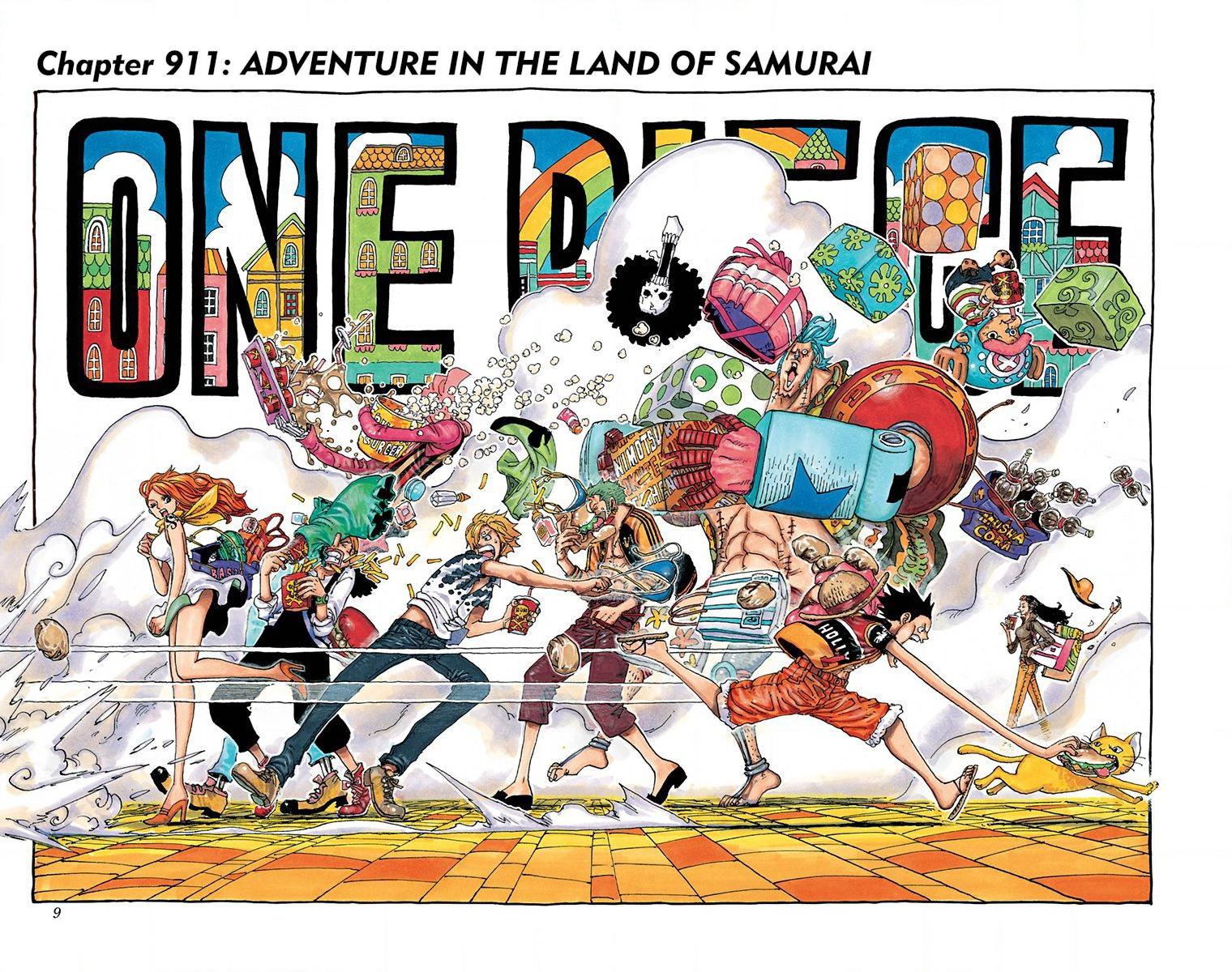 One Piece - Digital Colored Comics Chap 911 - Next Chap 912