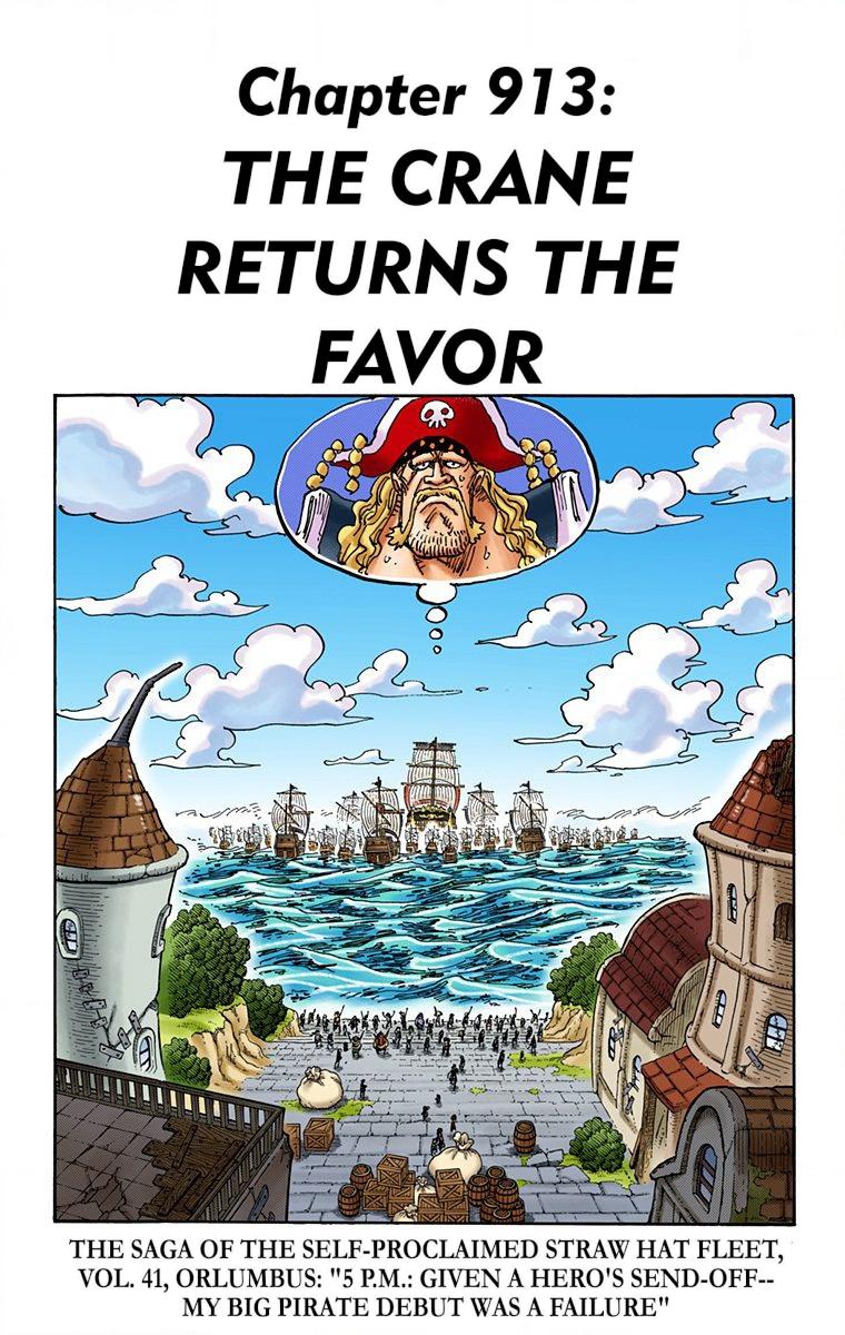 One Piece - Digital Colored Comics Chap 913 - Next Chap 914