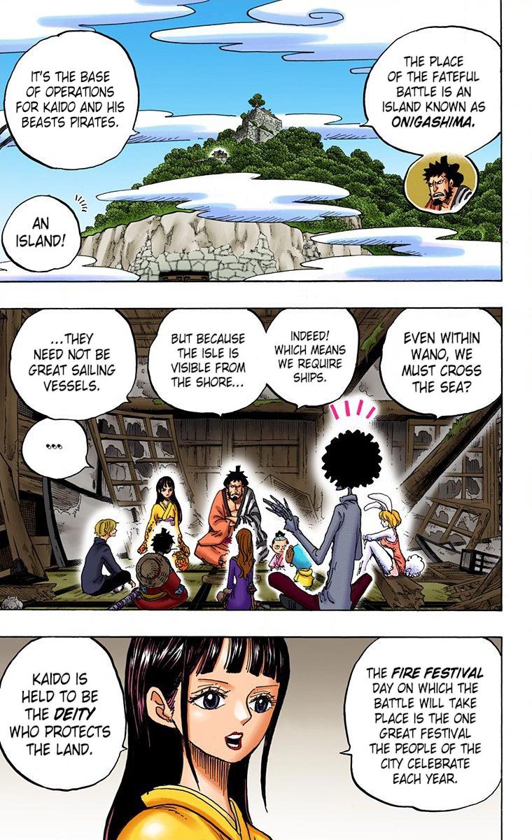 One Piece - Digital Colored Comics Chap 921 - Next Chap 922