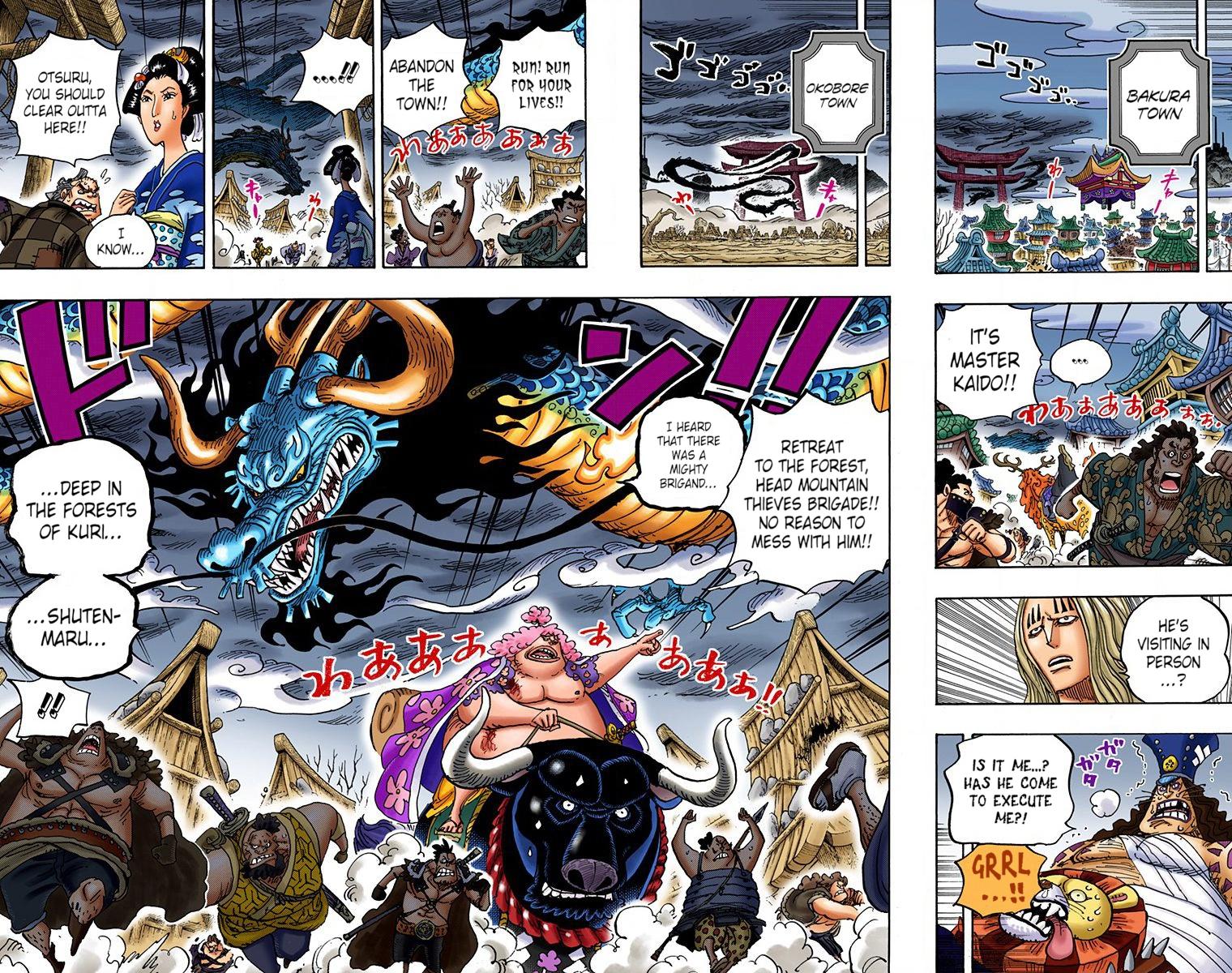 One Piece - Digital Colored Comics Chap 922 - Next Chap 923