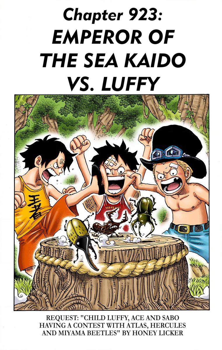 One Piece - Digital Colored Comics Chap 923 - Next Chap 924