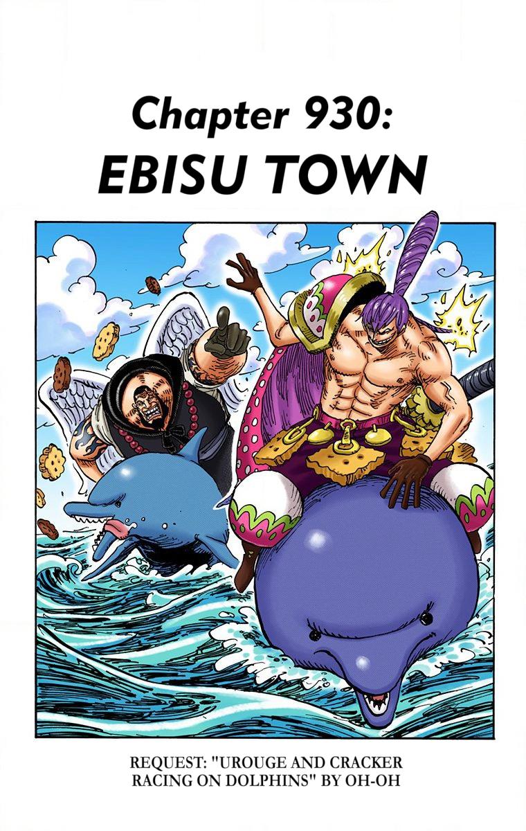 One Piece - Digital Colored Comics Chap 930 - Next Chap 931
