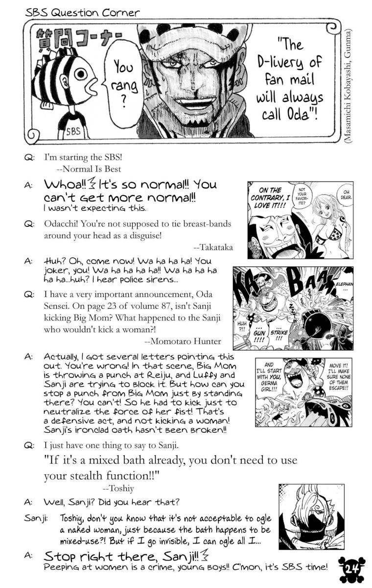One Piece - Digital Colored Comics Chap 943 - Next Chap 944