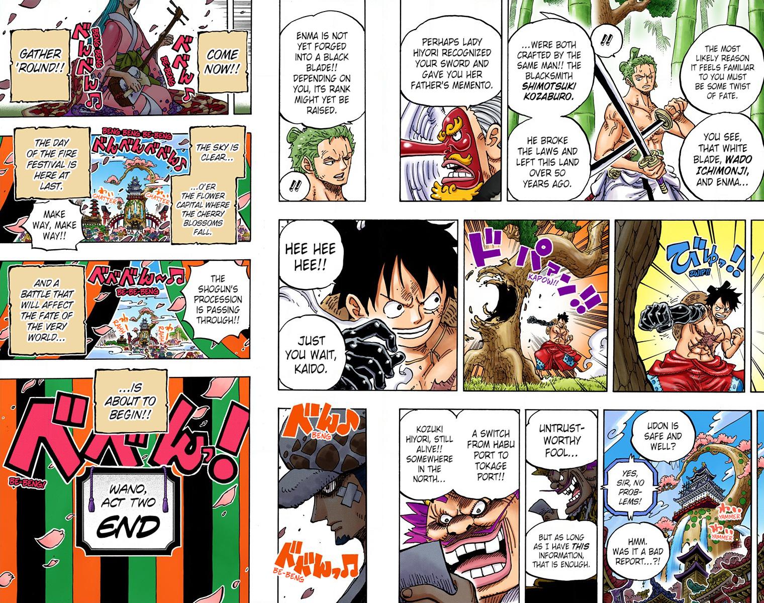 One Piece - Digital Colored Comics Chap 955 - Next Chap 956