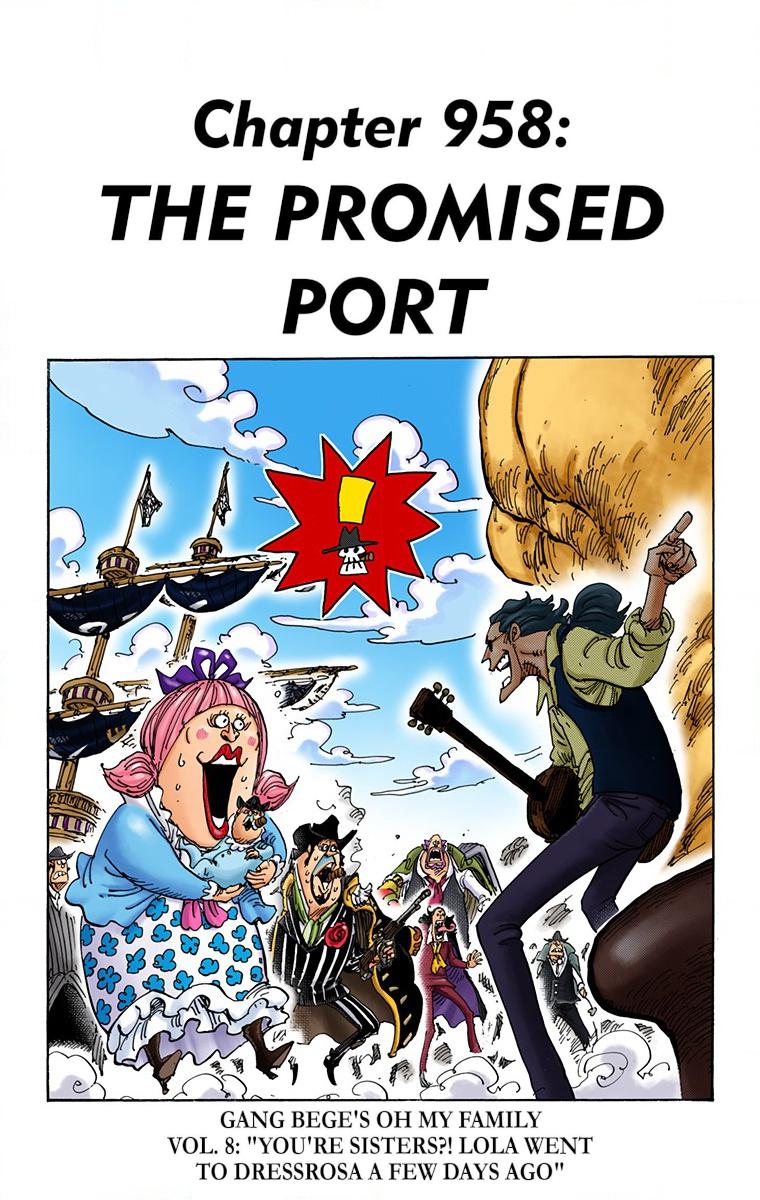 One Piece - Digital Colored Comics Chap 958 - Next Chap 959