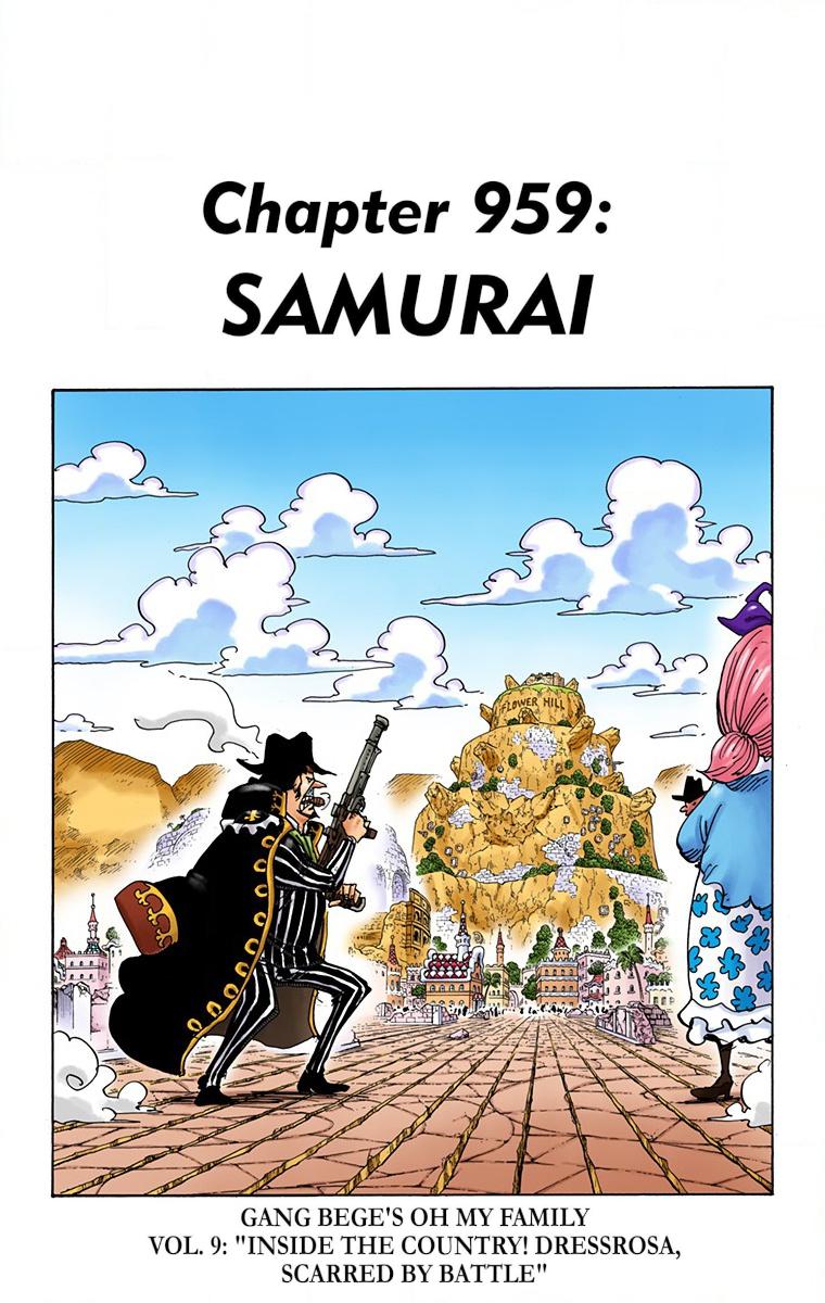 One Piece - Digital Colored Comics Chap 959 - Next Chap 960