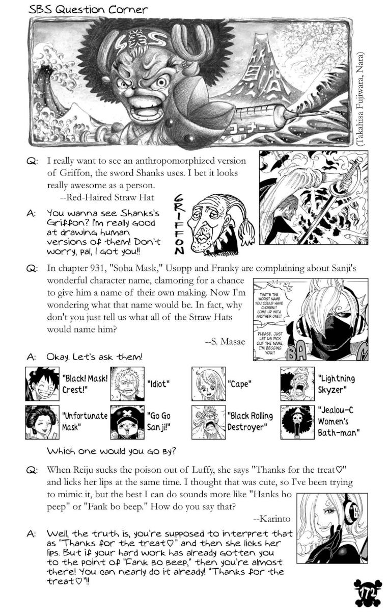 One Piece - Digital Colored Comics Chap 951 - Next Chap 952