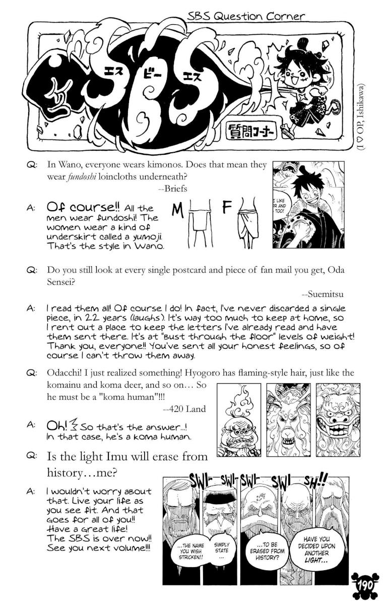One Piece - Digital Colored Comics Chap 952 - Next Chap 953