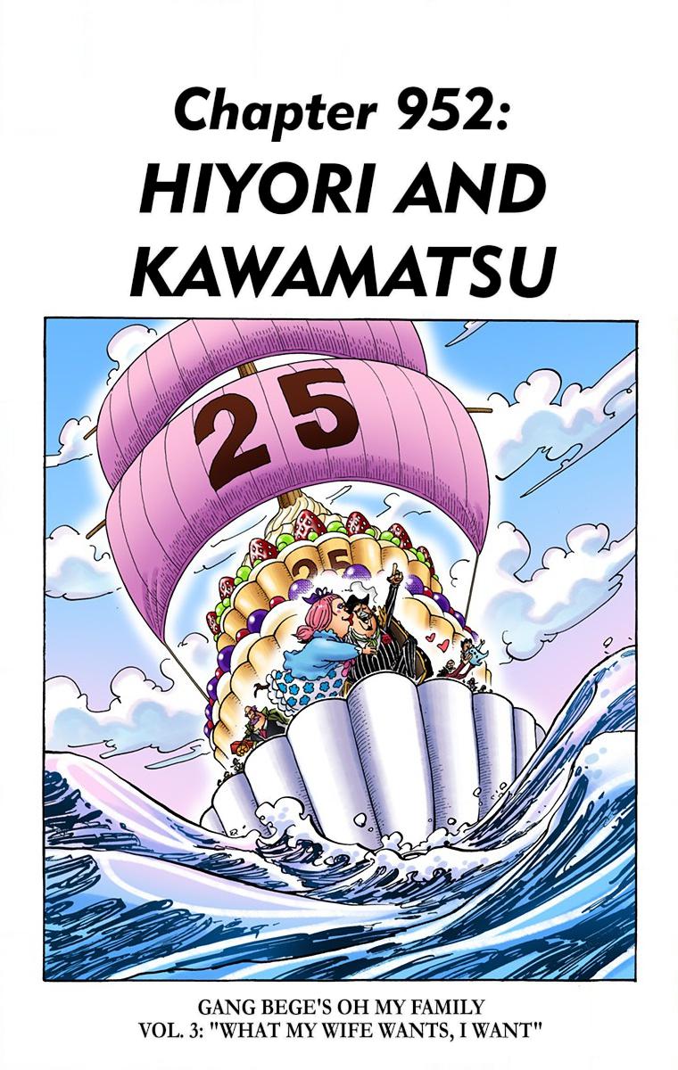 One Piece - Digital Colored Comics Chap 952 - Next Chap 953