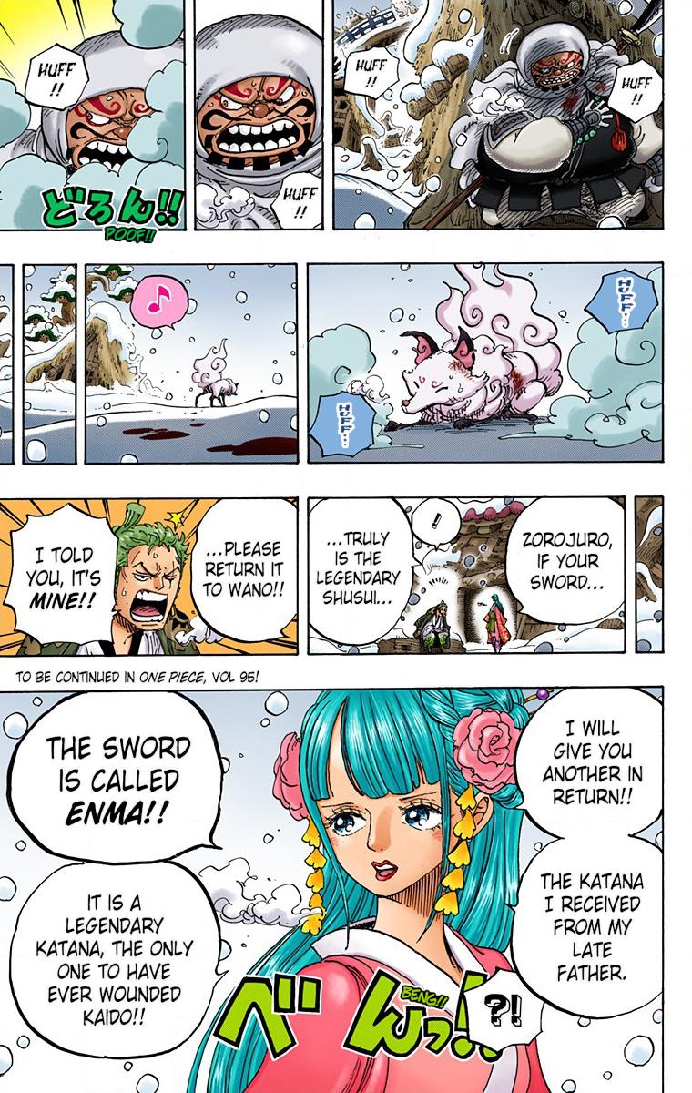 One Piece - Digital Colored Comics Chap 953 - Next Chap 954
