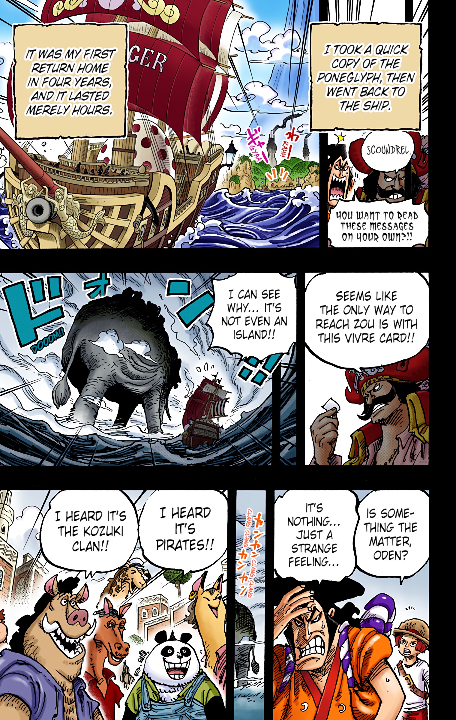 One Piece - Digital Colored Comics Chap 967 - Next Chap 968