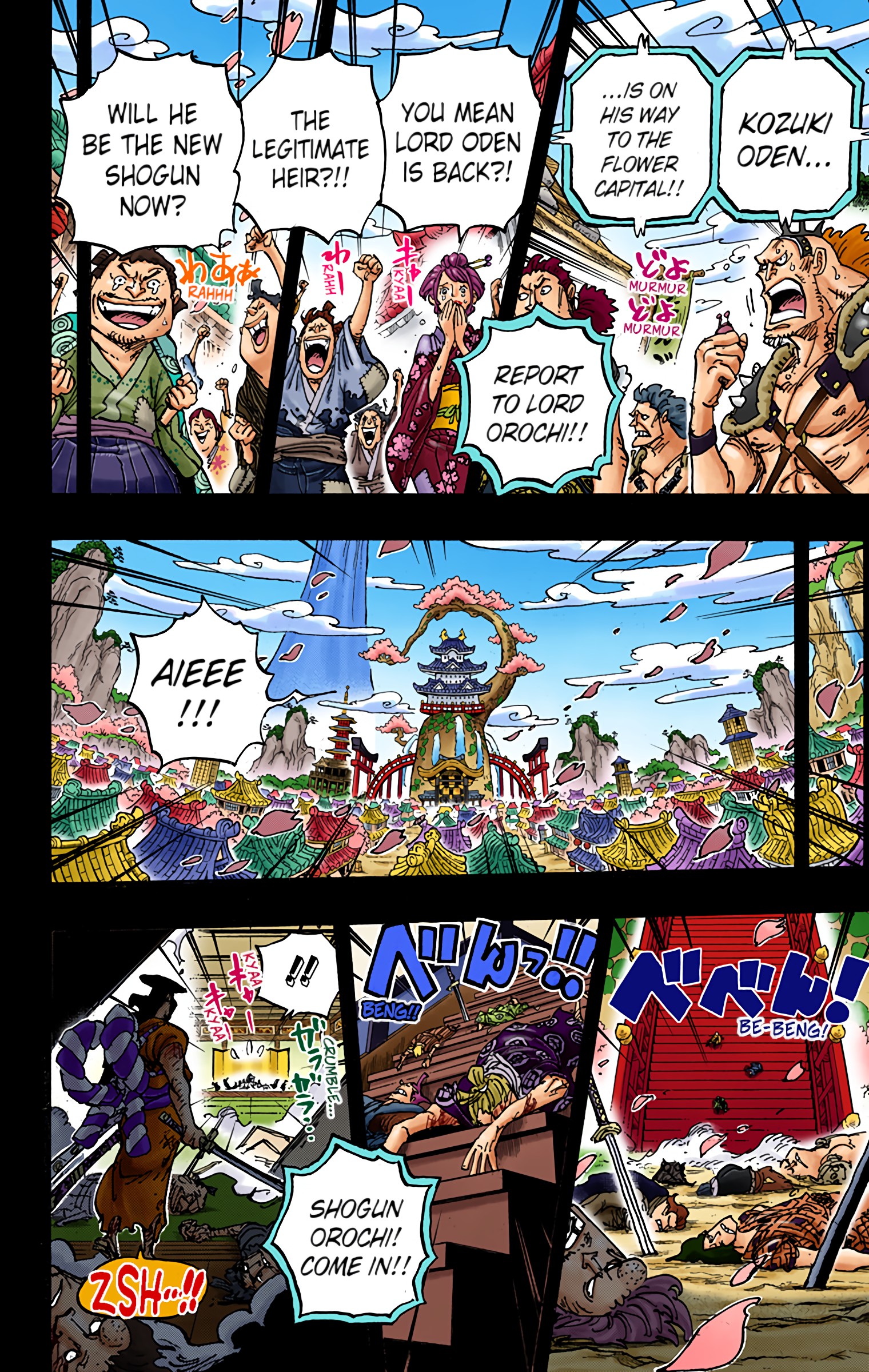 One Piece - Digital Colored Comics Chap 968 - Next Chap 969