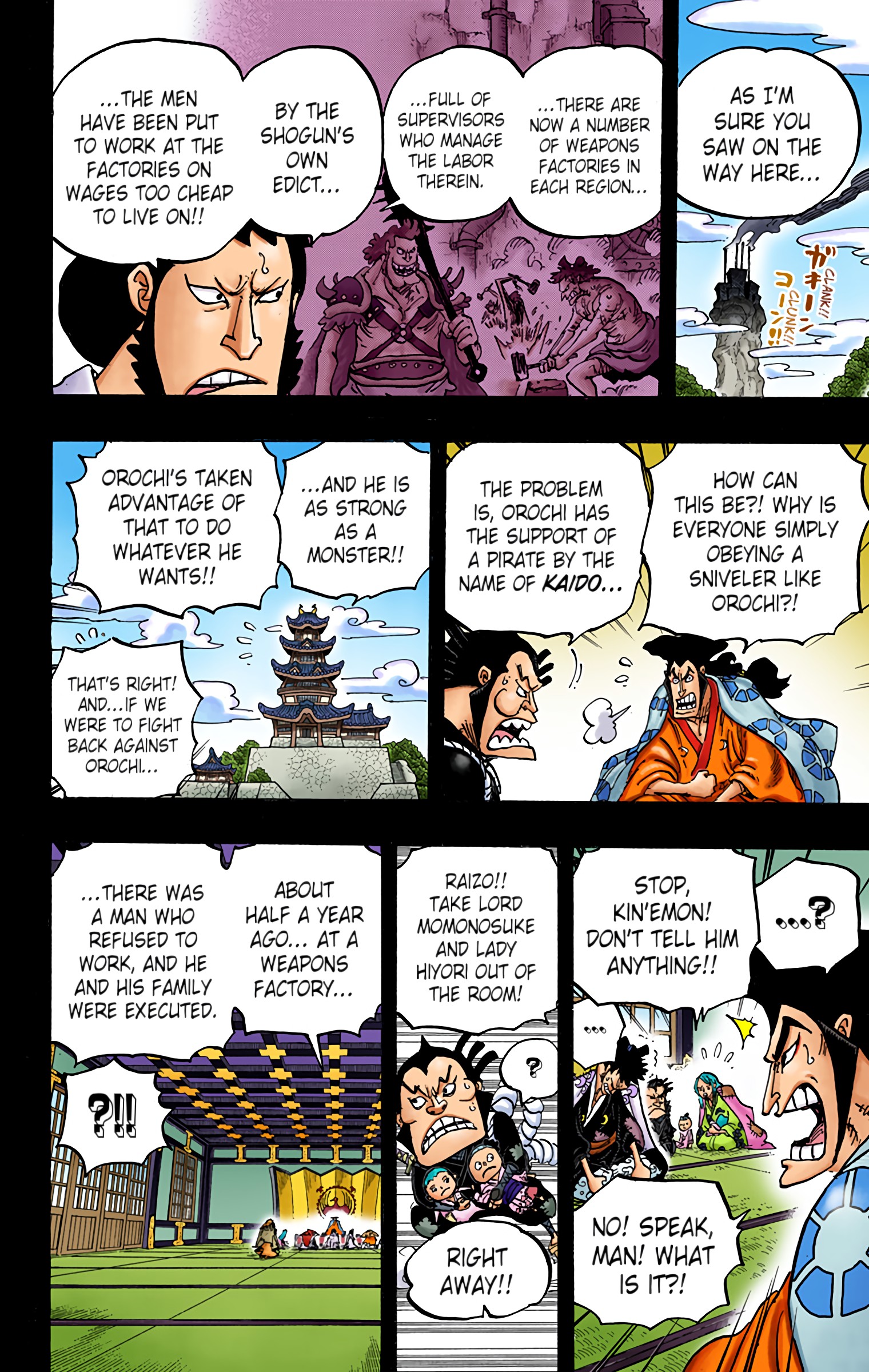 One Piece - Digital Colored Comics Chap 968 - Next Chap 969