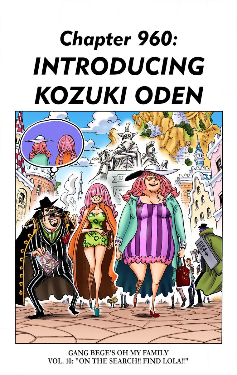 One Piece - Digital Colored Comics Chap 960 - Next Chap 961