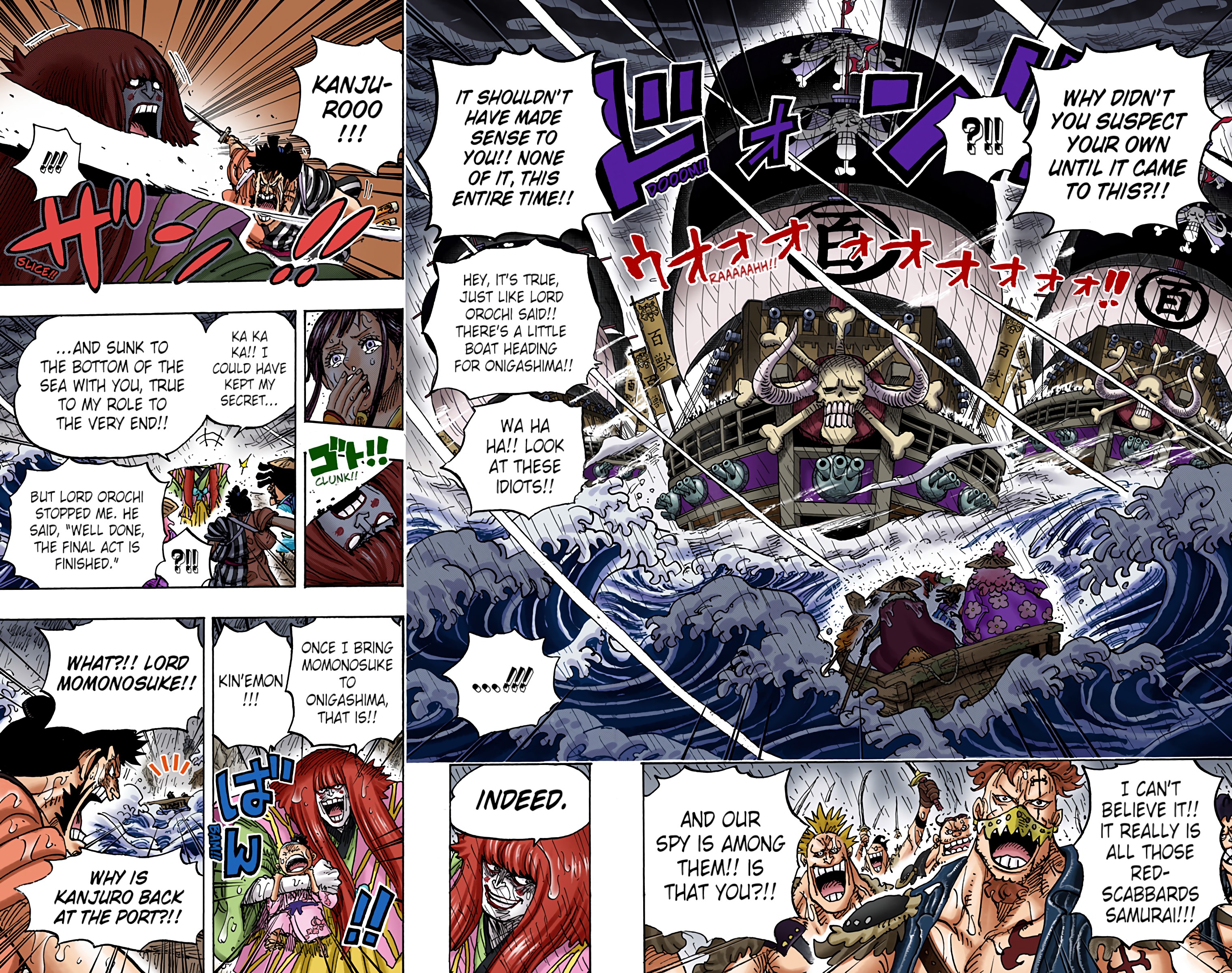 One Piece - Digital Colored Comics Chap 974 - Next Chap 975