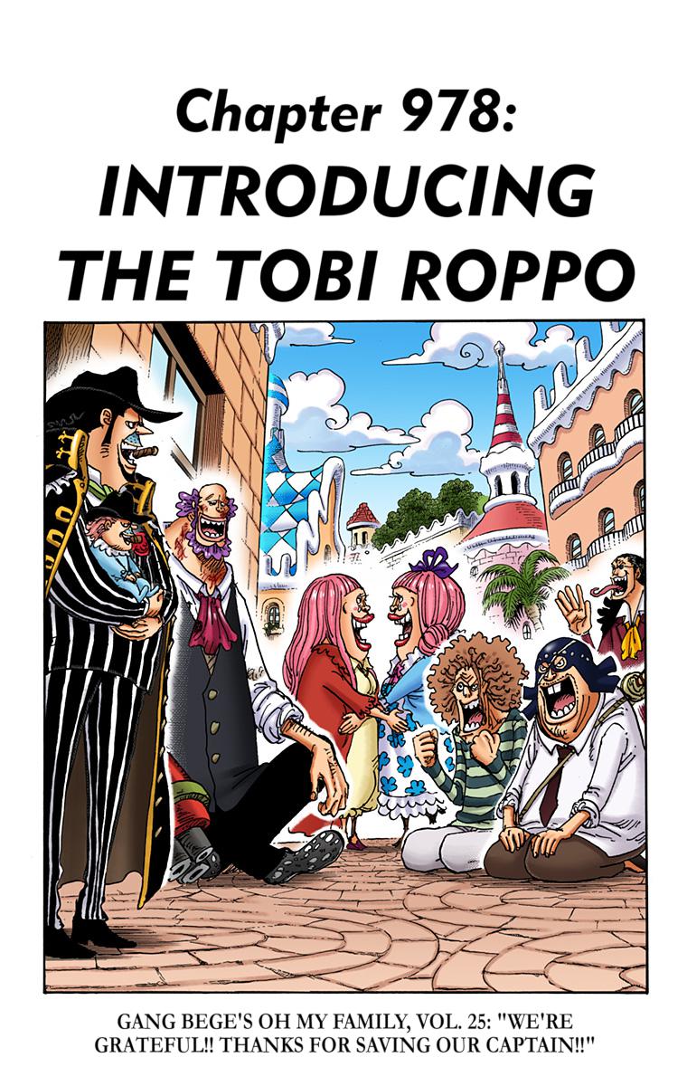 One Piece - Digital Colored Comics Chap 978 - Next Chap 979