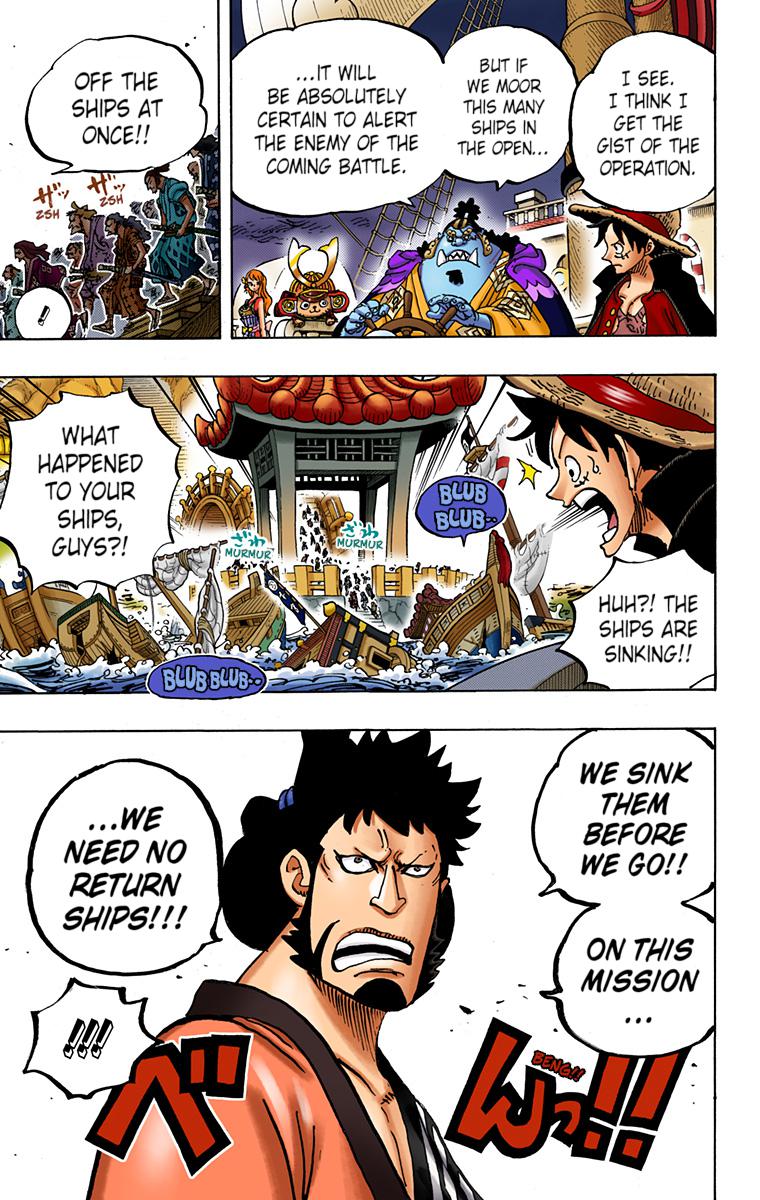 One Piece - Digital Colored Comics Chap 978 - Next Chap 979