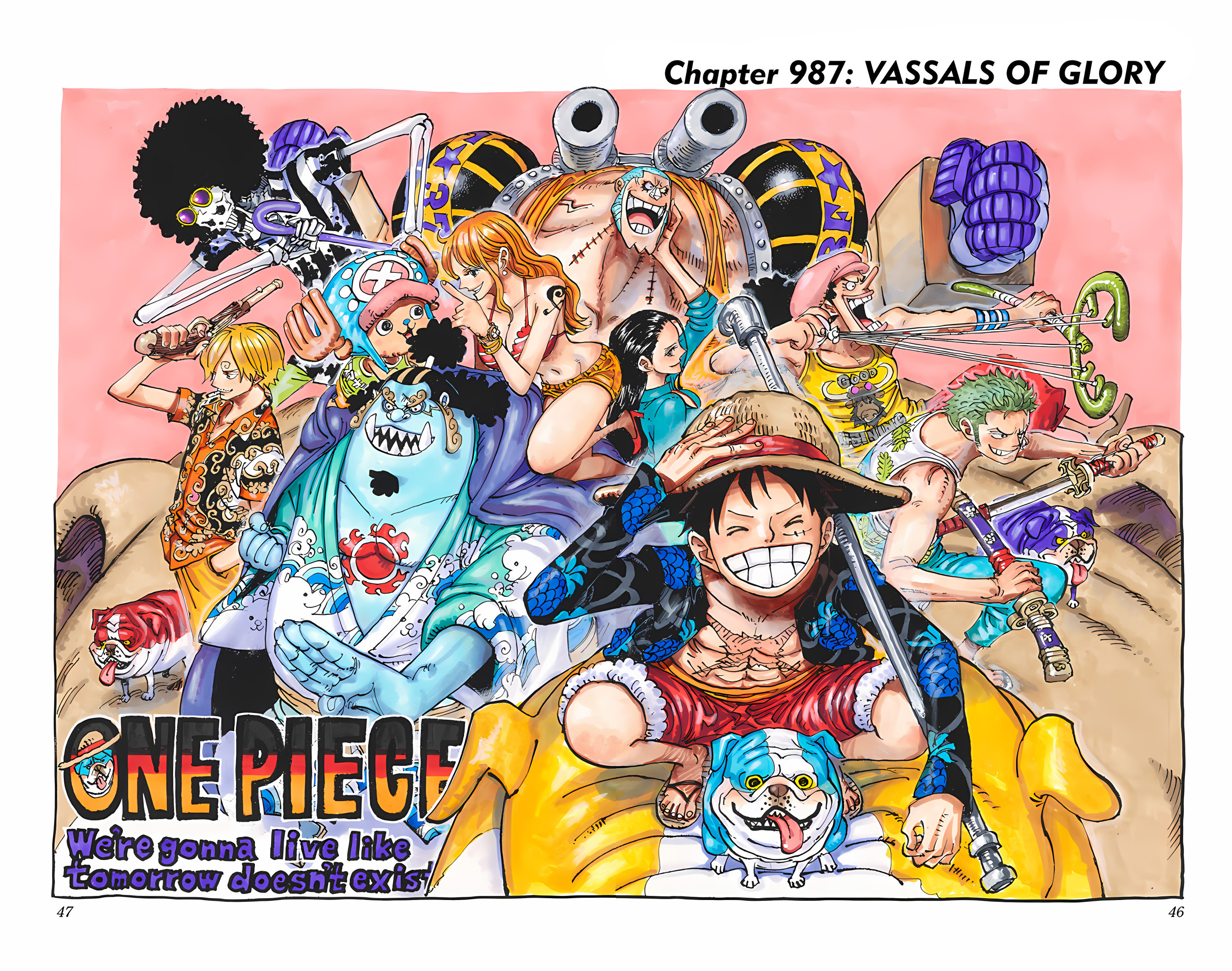 One Piece - Digital Colored Comics Chap 987 - Next Chap 988