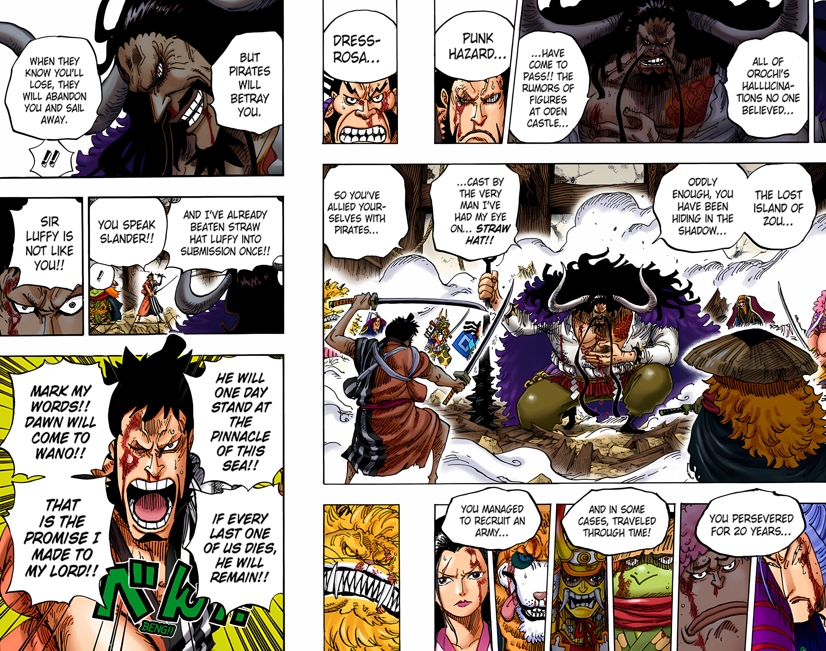 One Piece - Digital Colored Comics Chap 987 - Next Chap 988