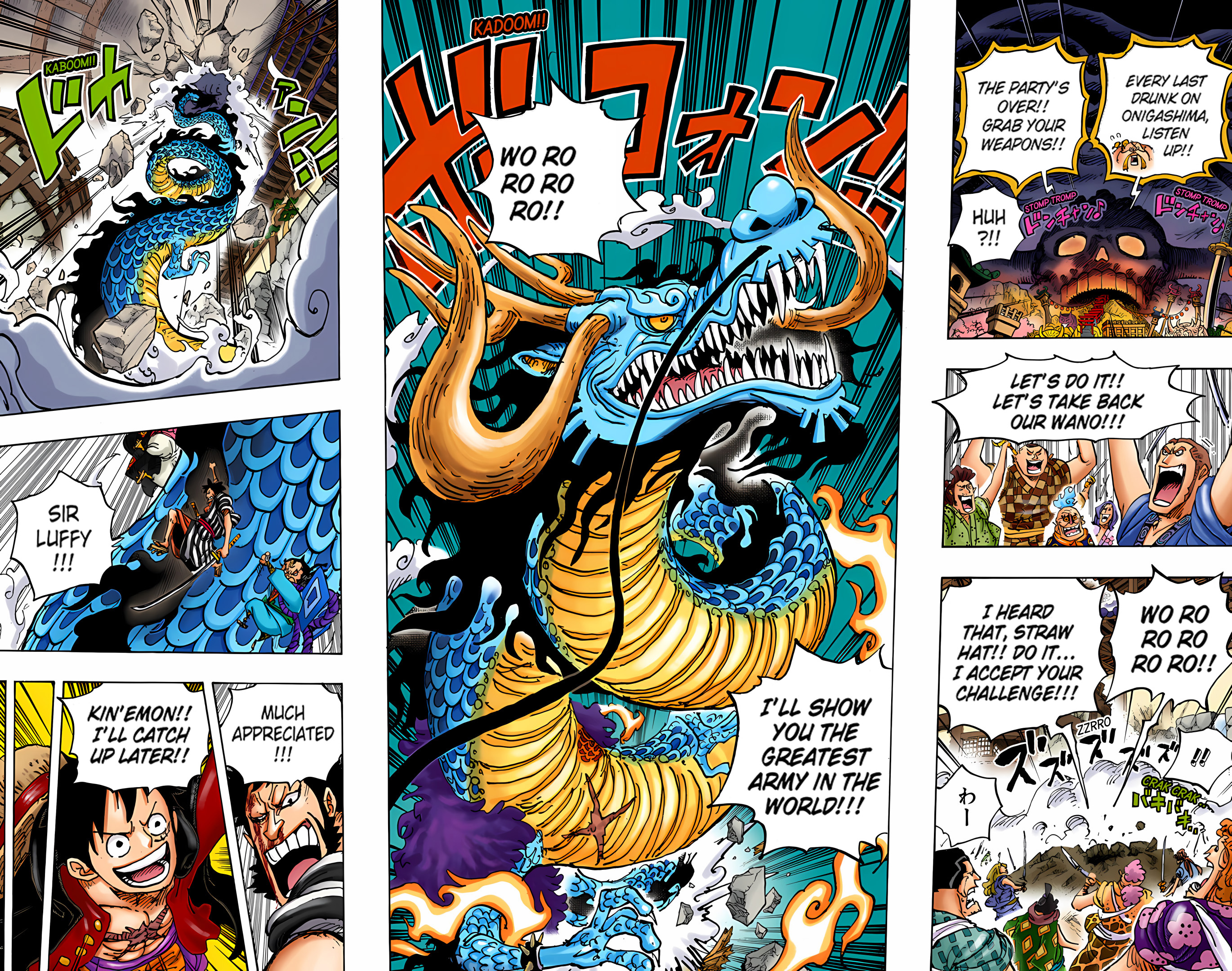 One Piece - Digital Colored Comics Chap 987 - Next Chap 988