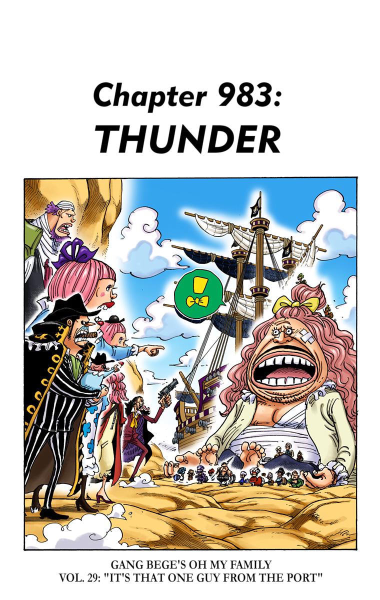 One Piece - Digital Colored Comics Chap 983 - Next Chap 984