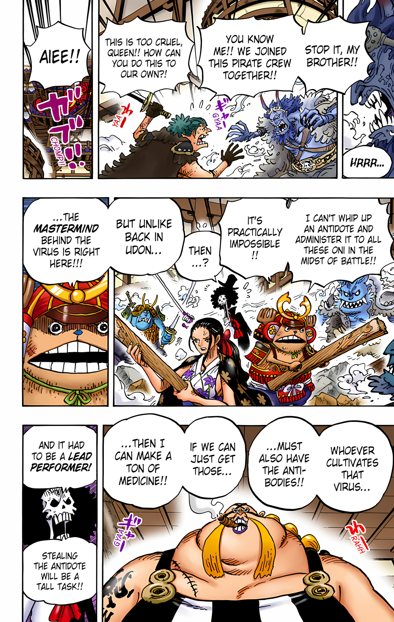 One Piece - Digital Colored Comics Chap 994 - Next Chap 995