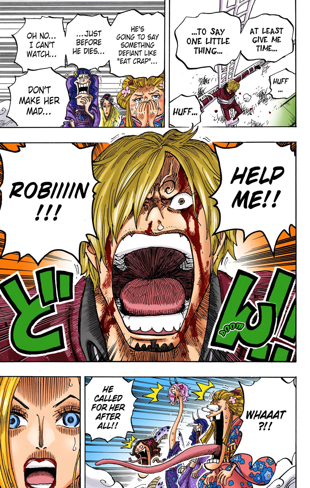 One Piece - Digital Colored Comics Chap 1005 - Next Chap 1006