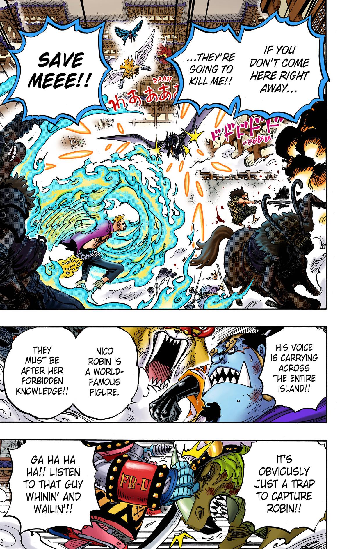 One Piece - Digital Colored Comics Chap 1005 - Next Chap 1006