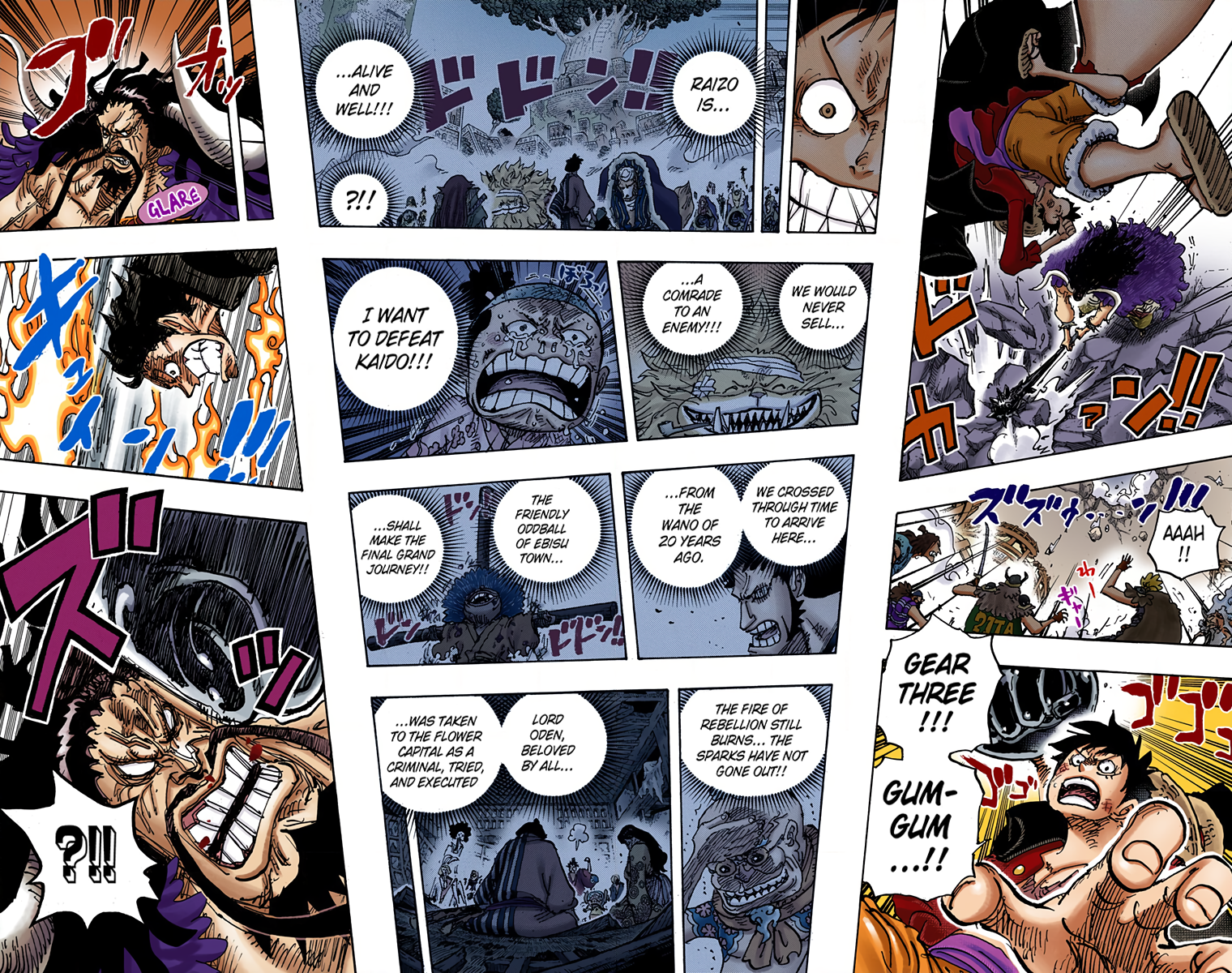 One Piece - Digital Colored Comics Chap 1000 - Next Chap 1001