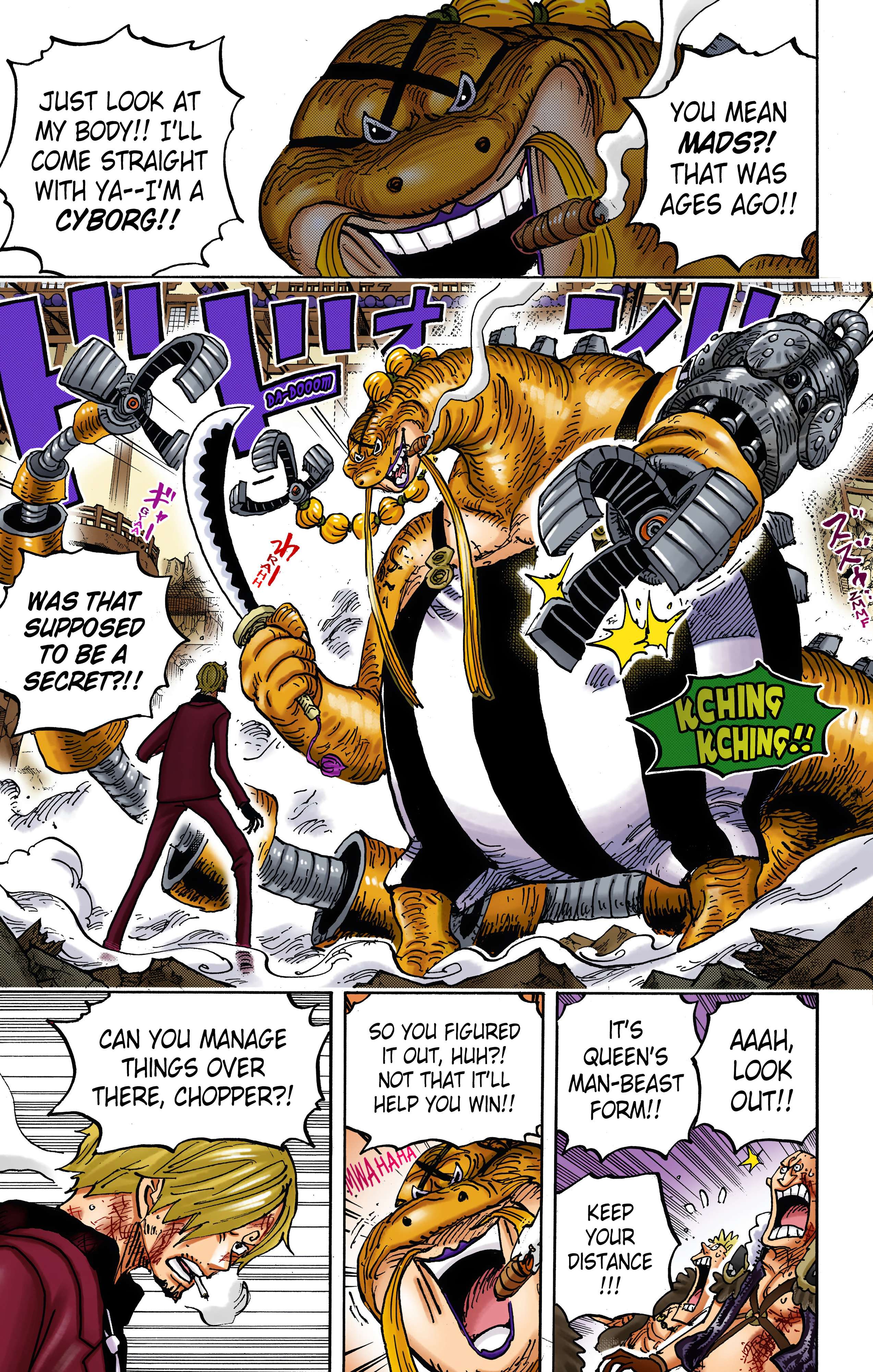 One Piece - Digital Colored Comics Chap 1017 - Next Chap 1018