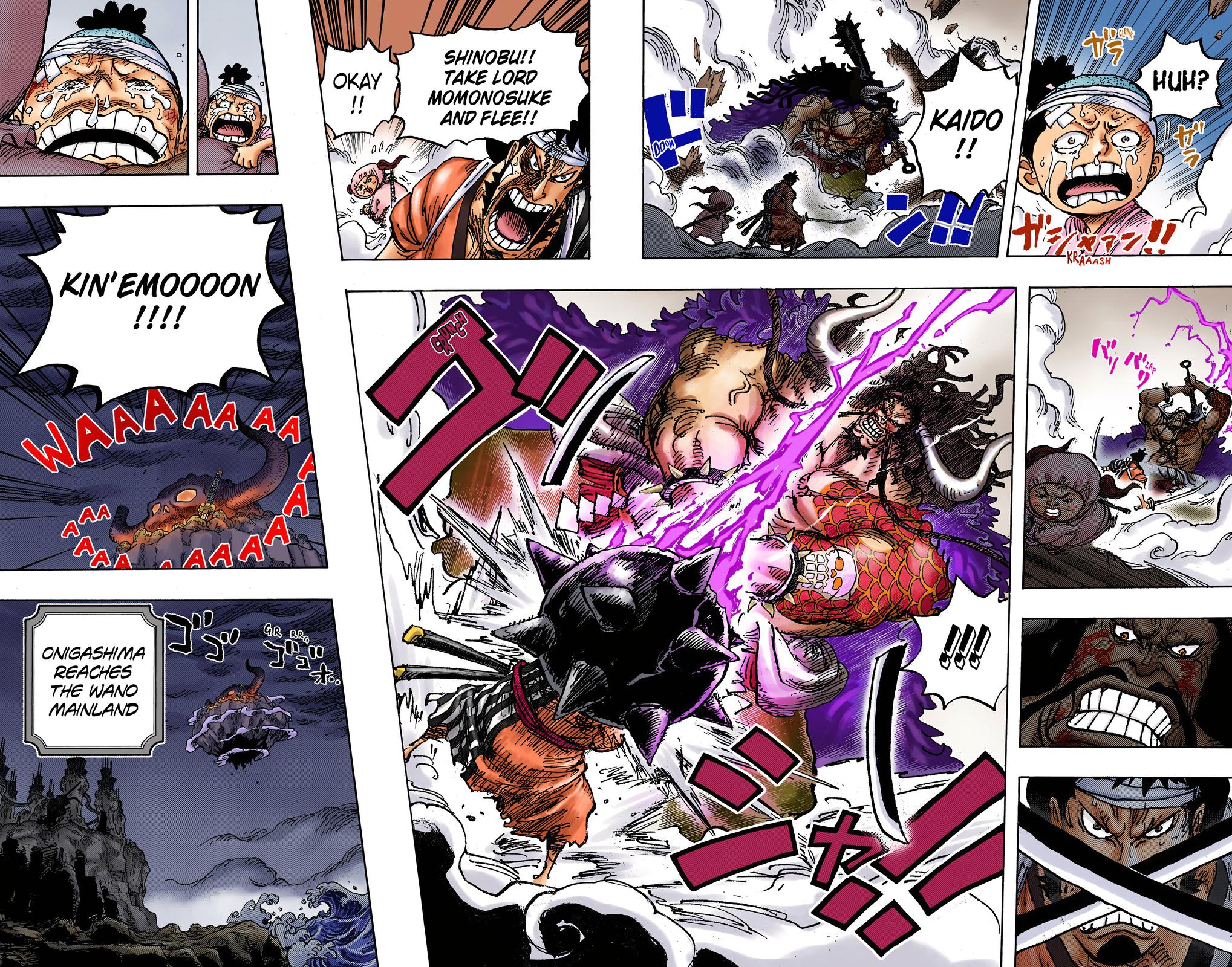 One Piece - Digital Colored Comics Chap 1014 - Next Chap 1015