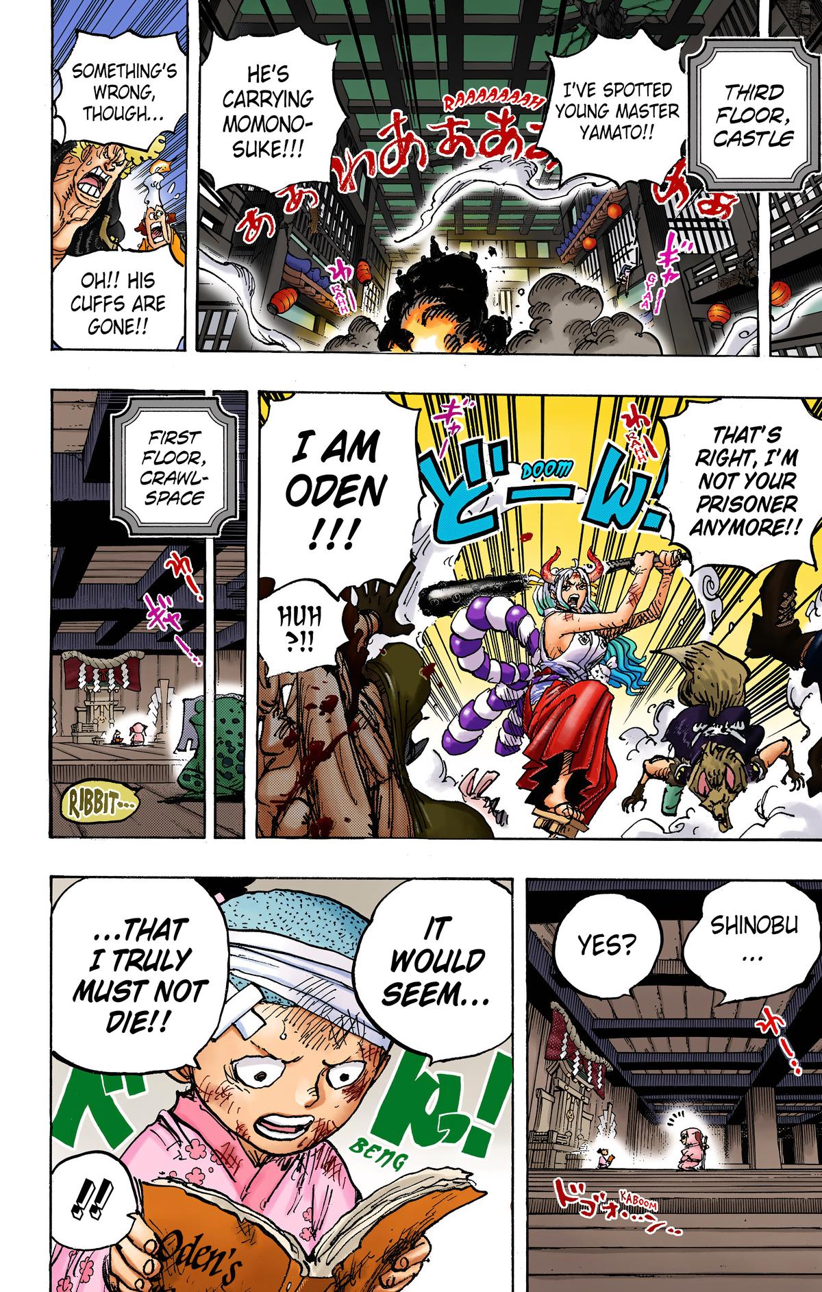 One Piece - Digital Colored Comics Chap 1014 - Next Chap 1015