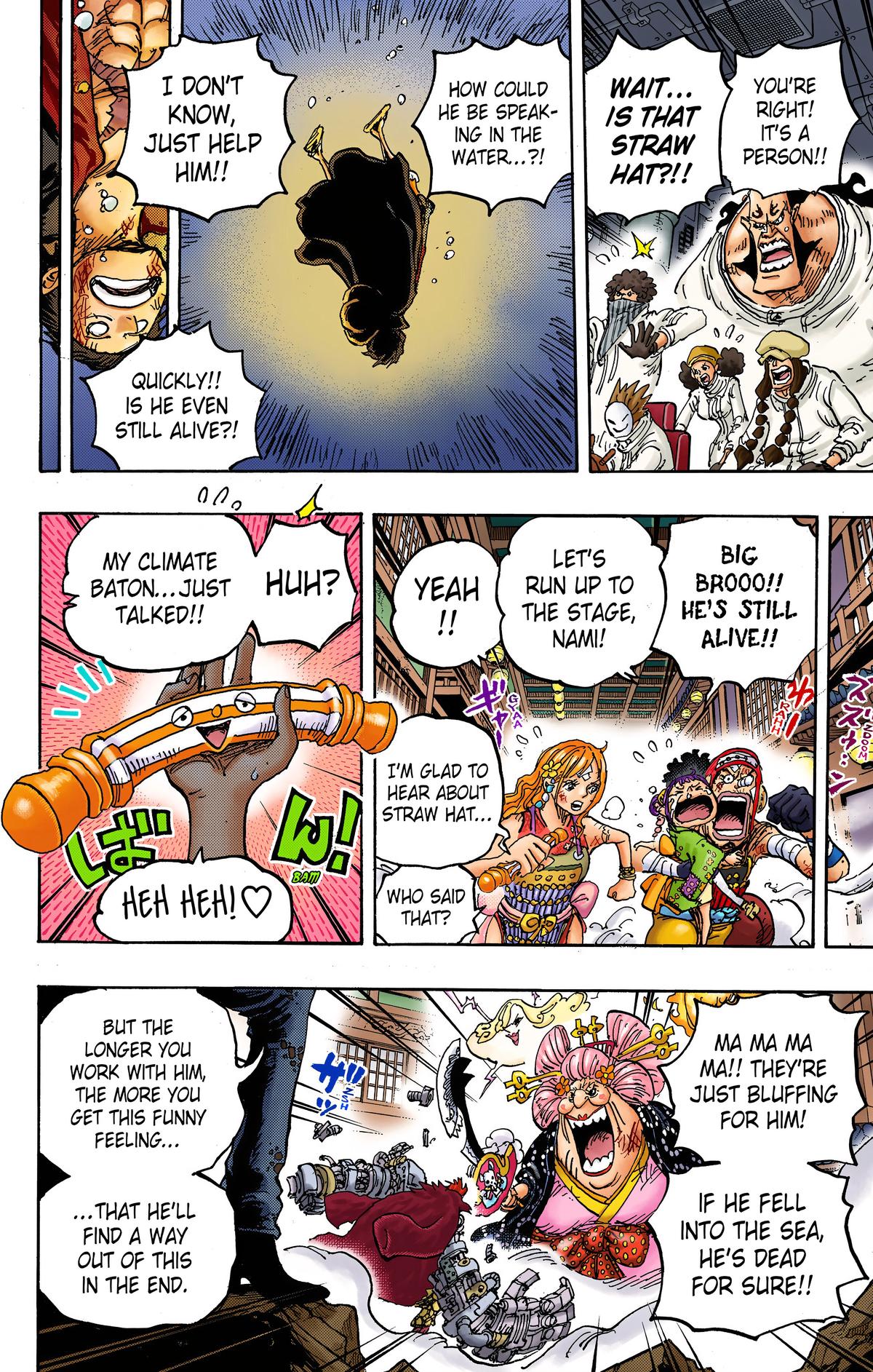 One Piece - Digital Colored Comics Chap 1015 - Next Chap 1016