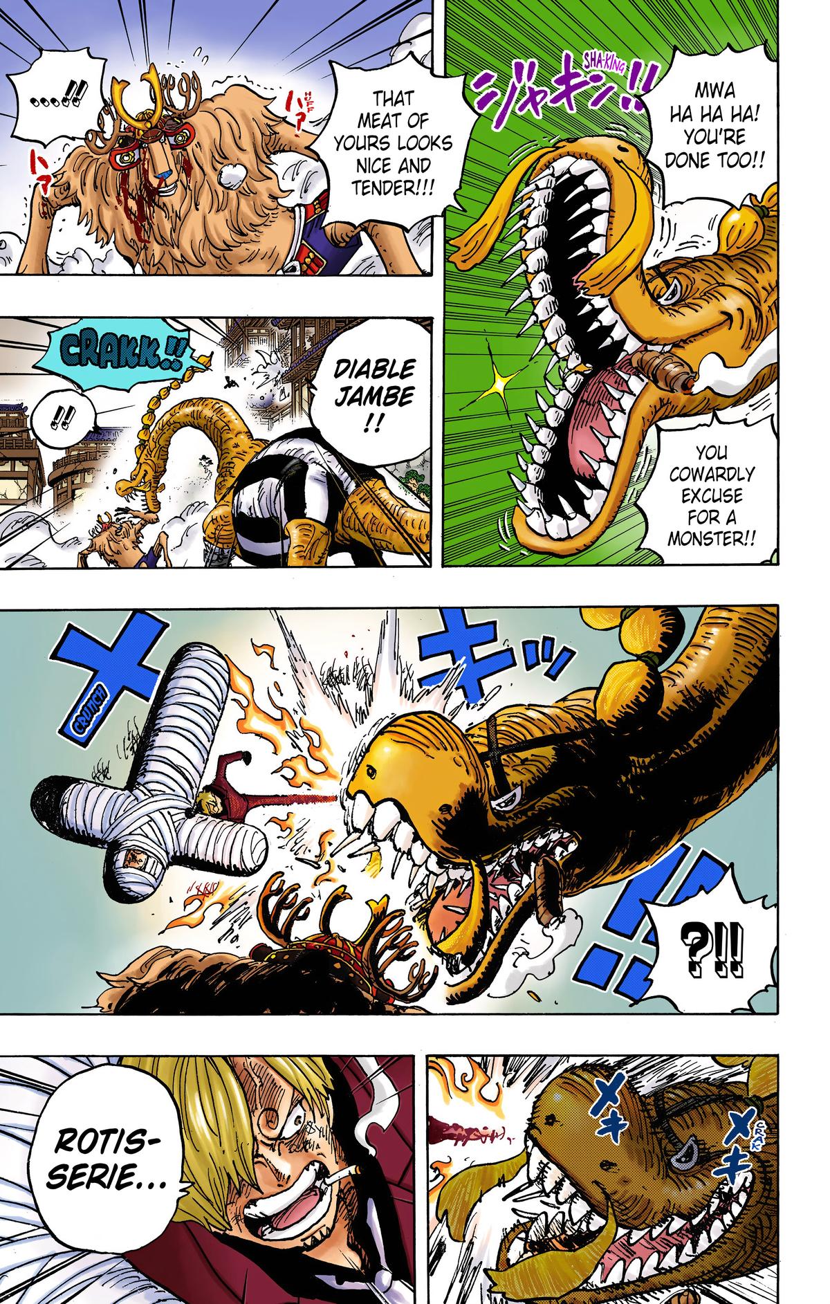 One Piece - Digital Colored Comics Chap 1015 - Next Chap 1016