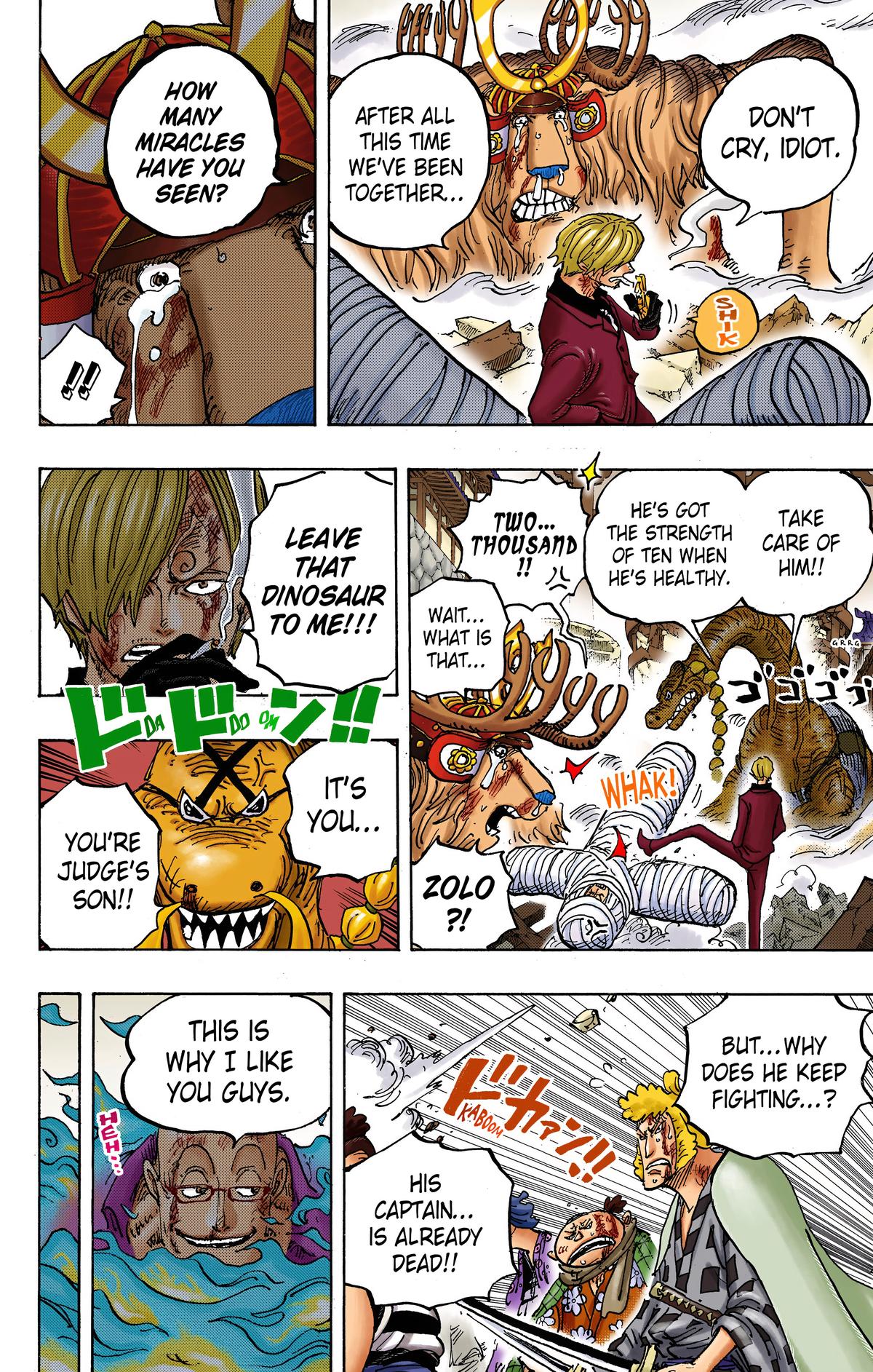 One Piece - Digital Colored Comics Chap 1015 - Next Chap 1016